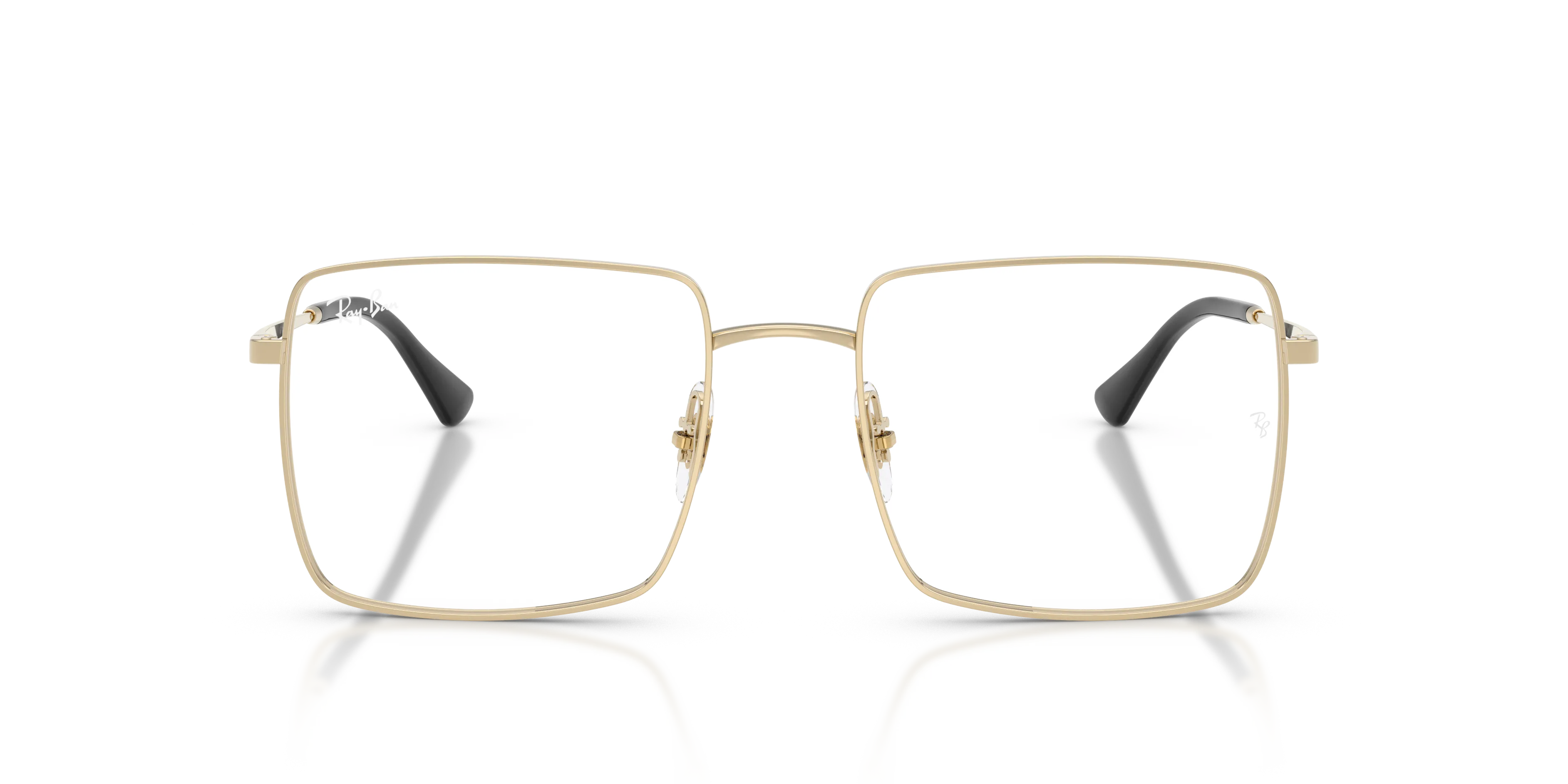 Ray - Ban RX6553 2993 Montature da vista Metallo Oro Trasparente Squadrata Normale - immagine 3