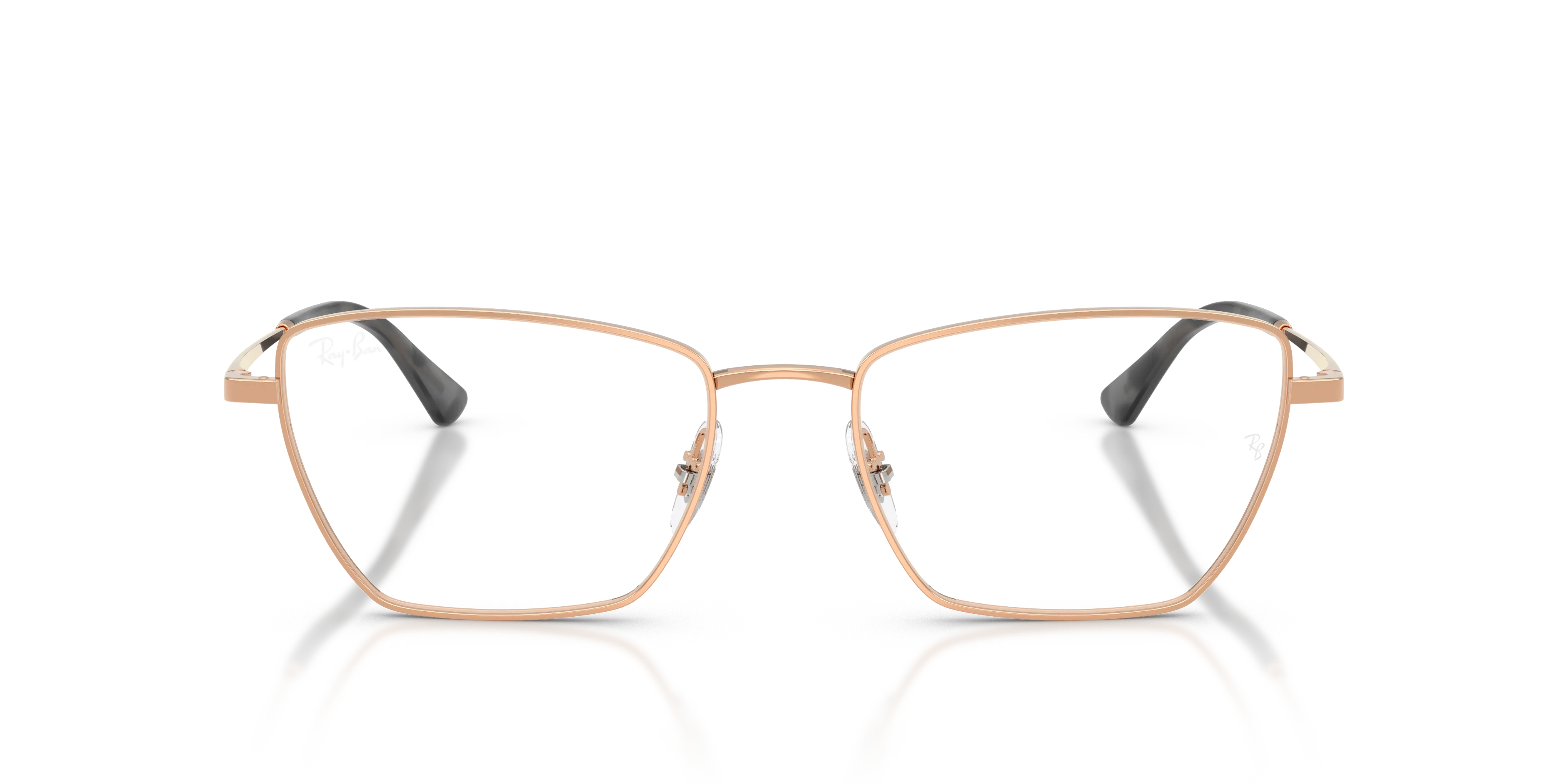 Ray - Ban RX6552 3094 Montature da vista Metallo Oro Trasparente Geometrica Normale - immagine 3