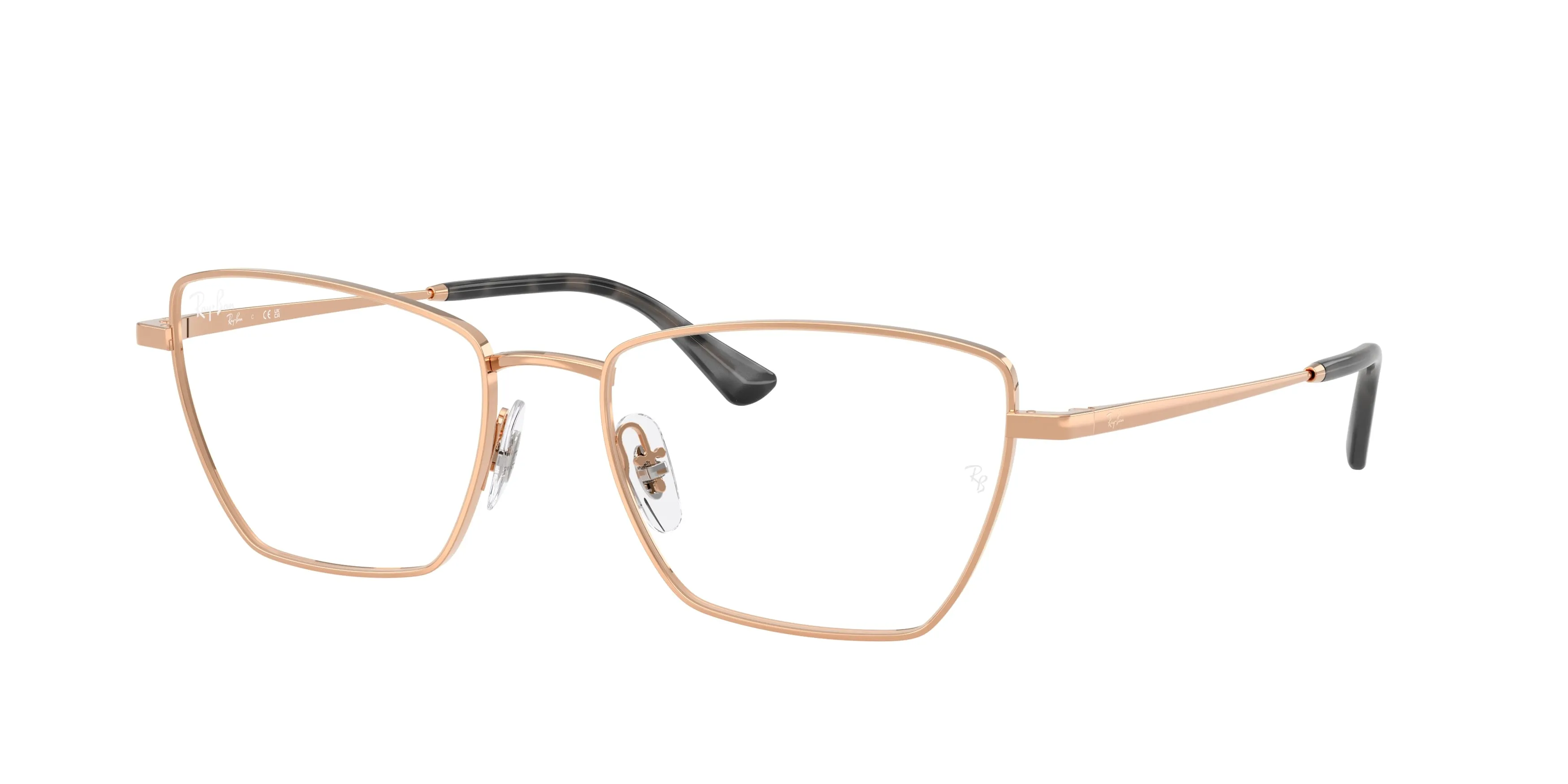 Ray - Ban RX6552 3094 Montature da vista Metallo Oro Trasparente Geometrica Normale - immagine 1
