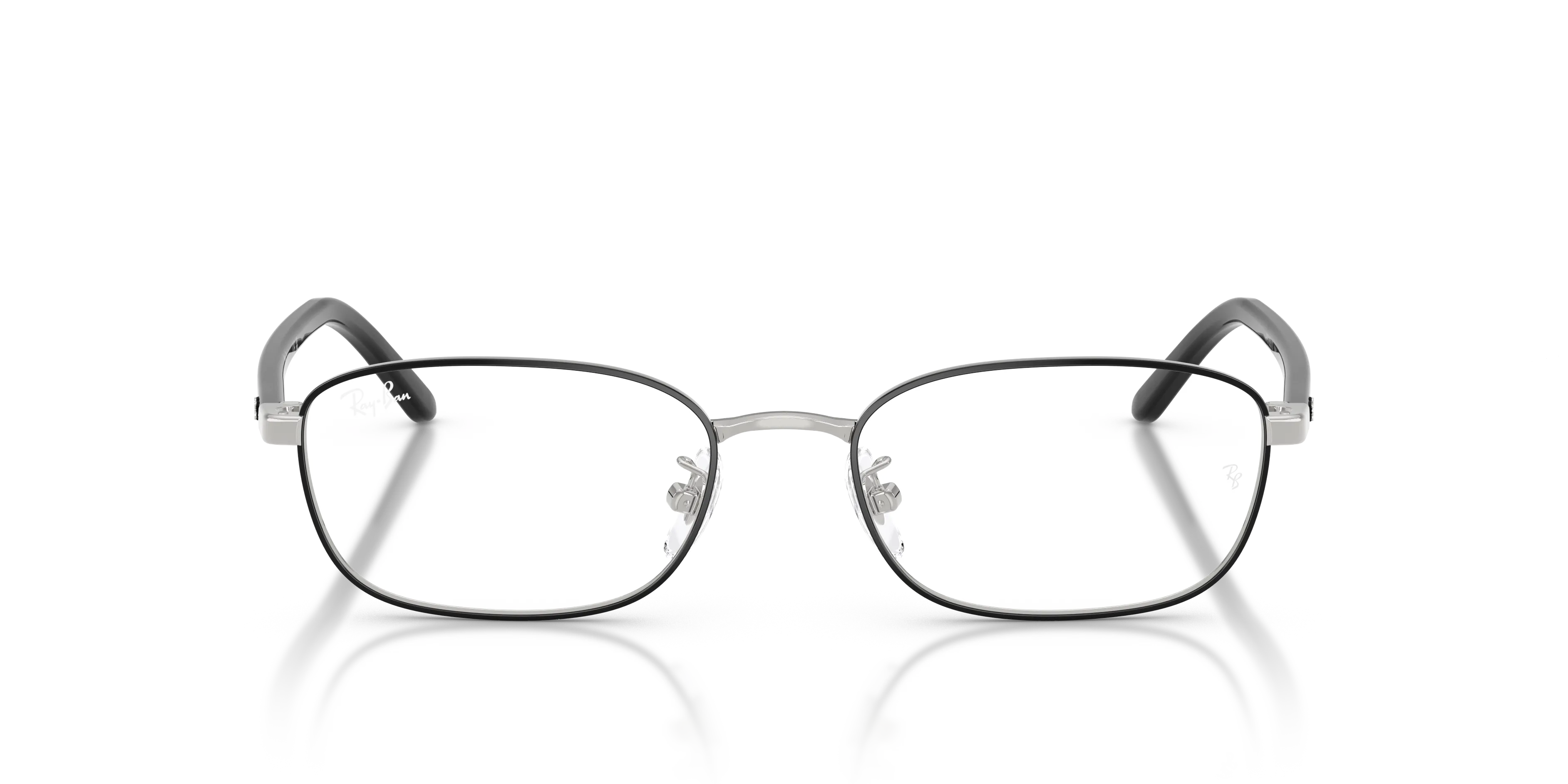 Ray - Ban RX6551D 2861 Montature da vista Metallo Nero Trasparente Pillow Normale - immagine 3