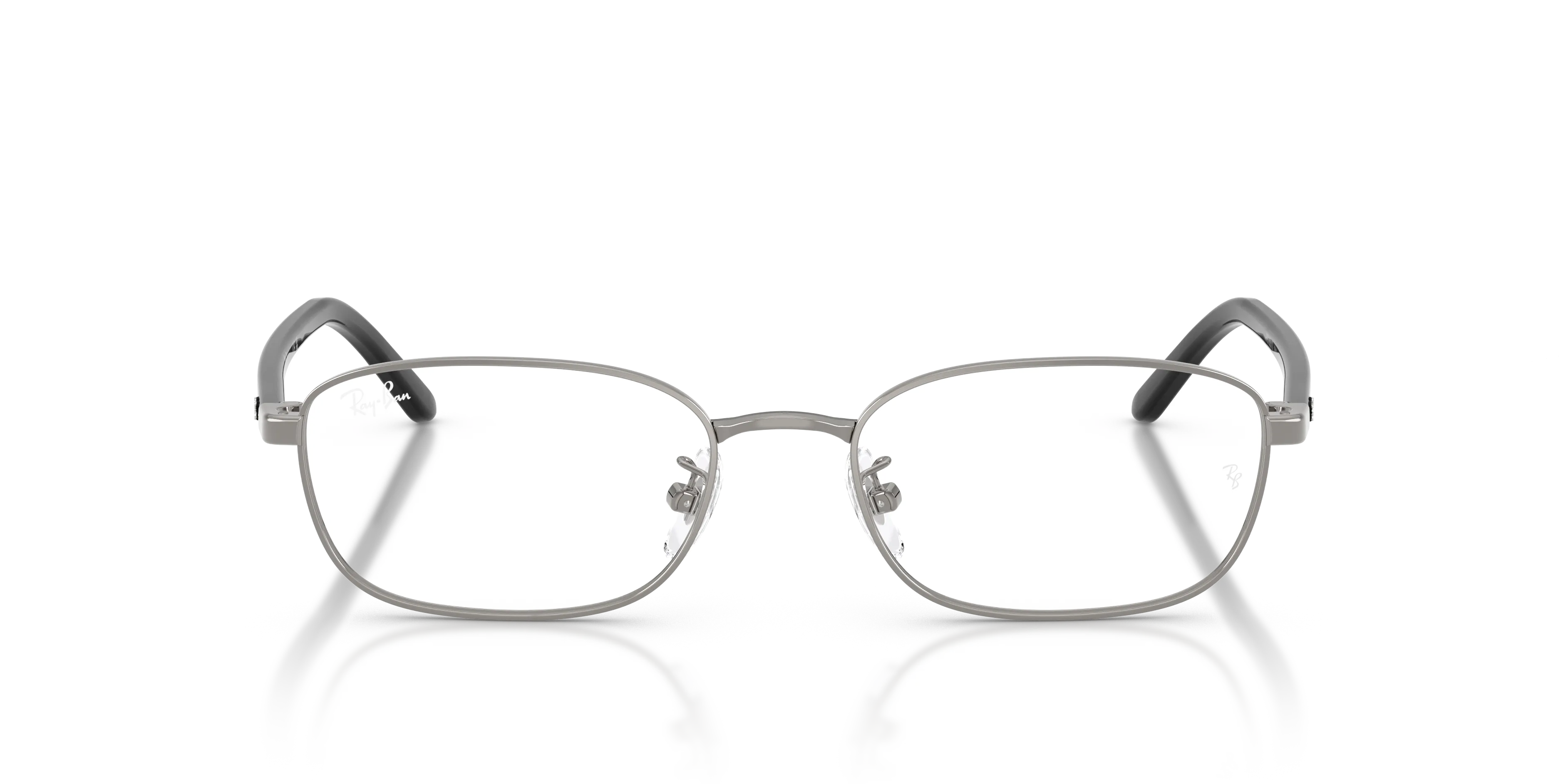 Ray - Ban RX6551D 2502 Montature da vista Metallo Grigio Trasparente Pillow Normale - immagine 3