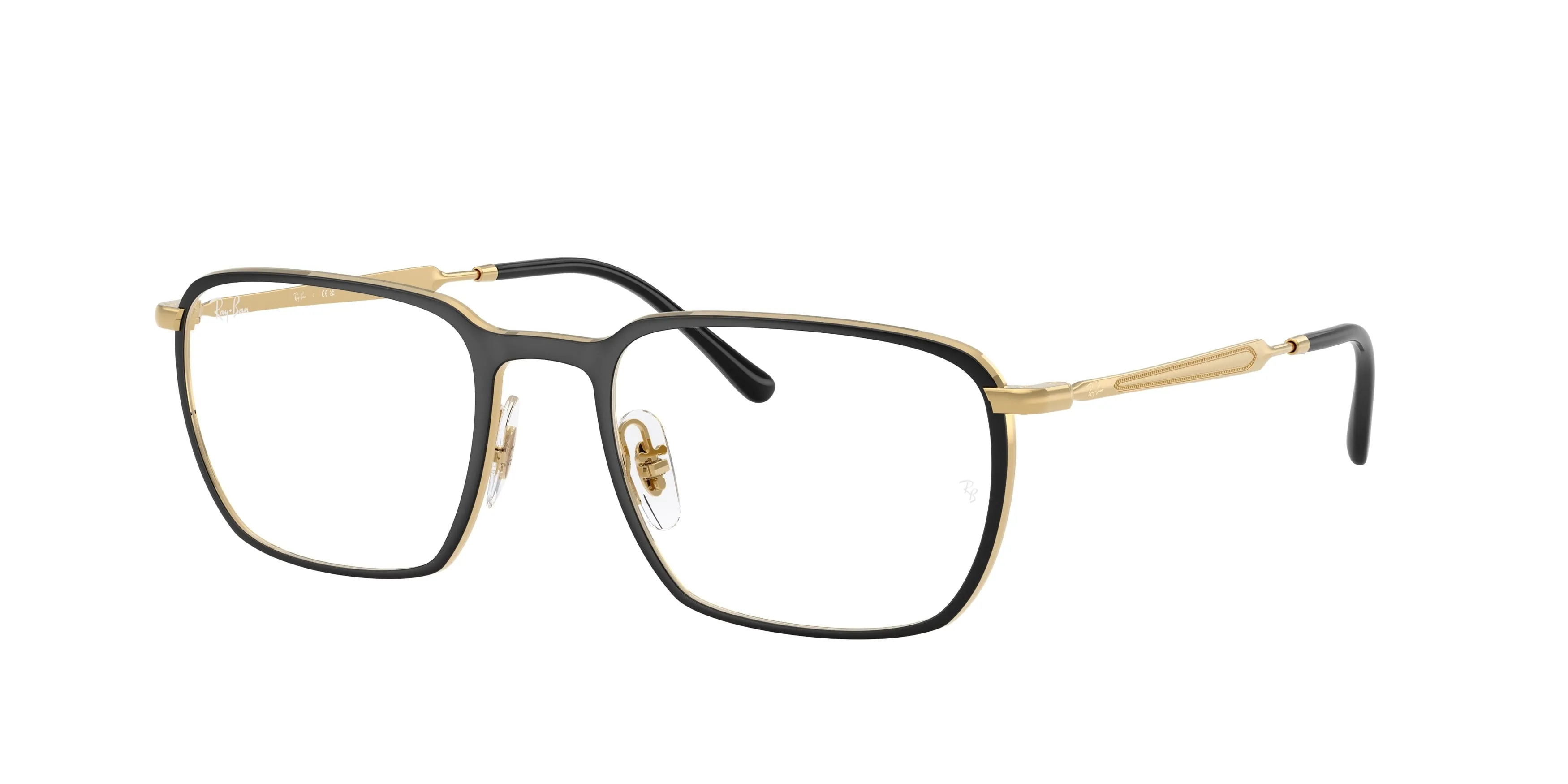 Ray - Ban RX6549 2994 Montature da vista Metallo Blu Trasparente Squadrata Normale - immagine 1