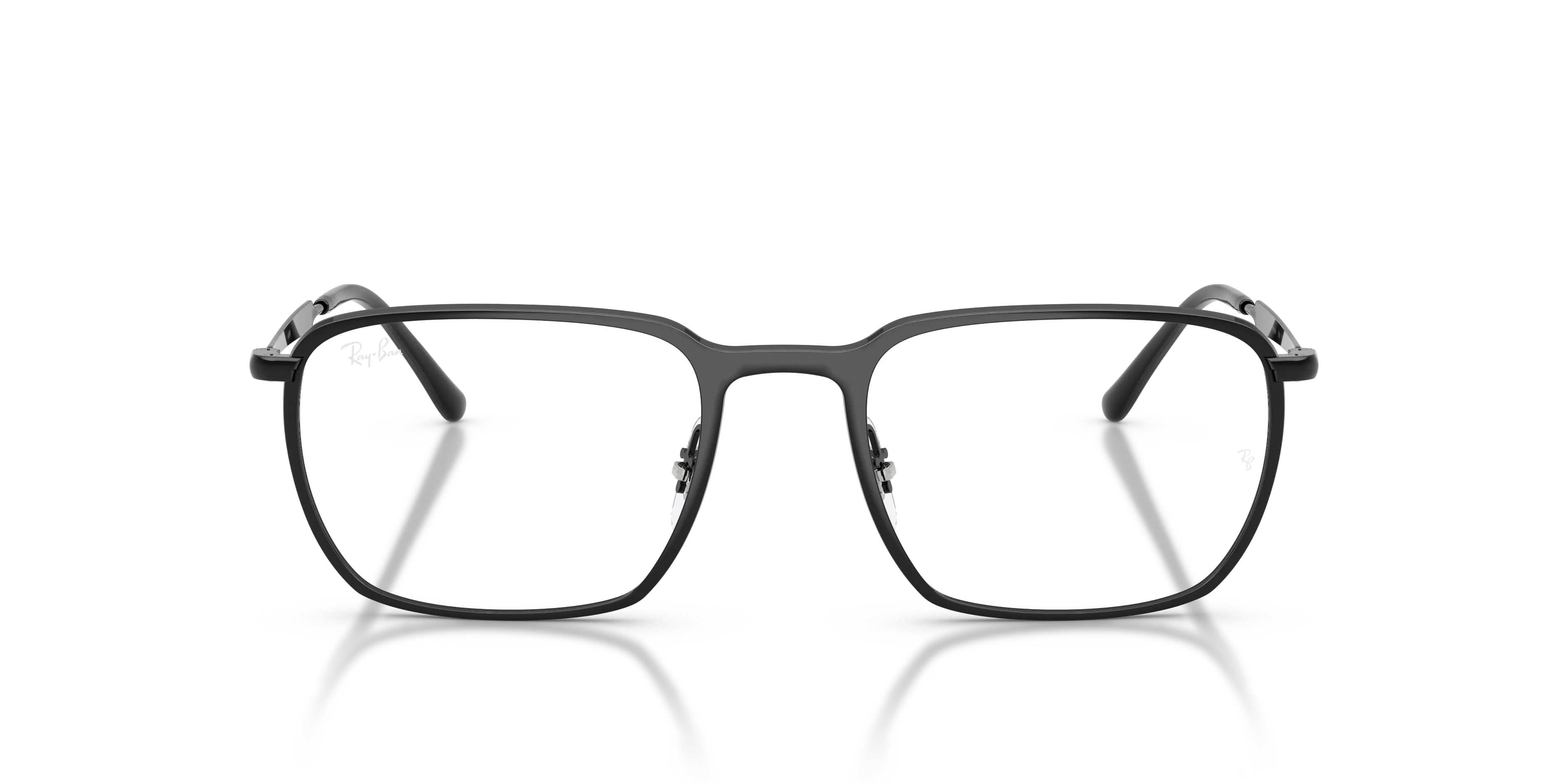 Ray - Ban RX6549 2509 Montature da vista Metallo Nero Trasparente Squadrata Normale - immagine 3
