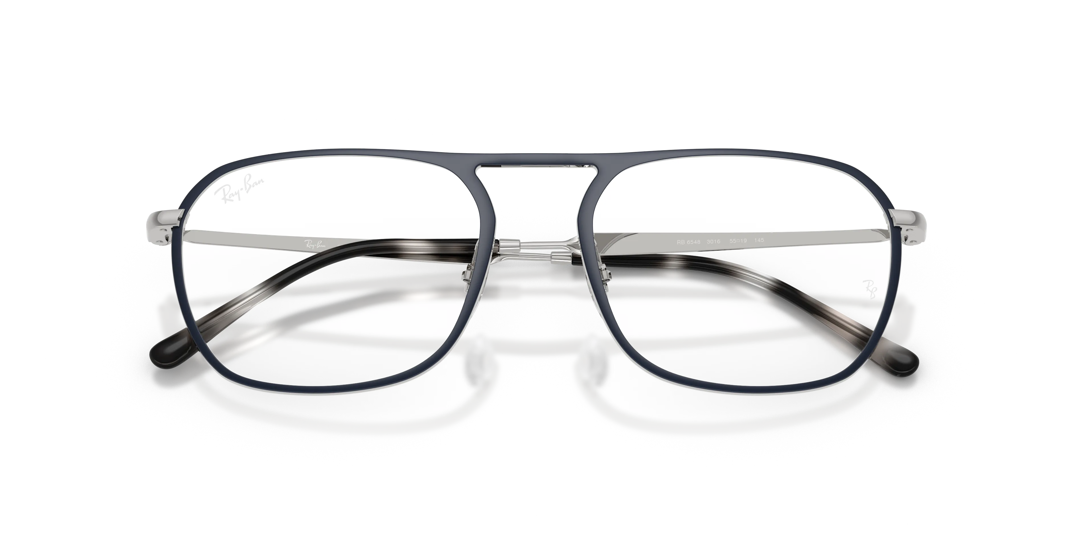 Ray - Ban RX6548 3016 Montature da vista Metallo Blu Trasparente Squadrata Normale - immagine 2