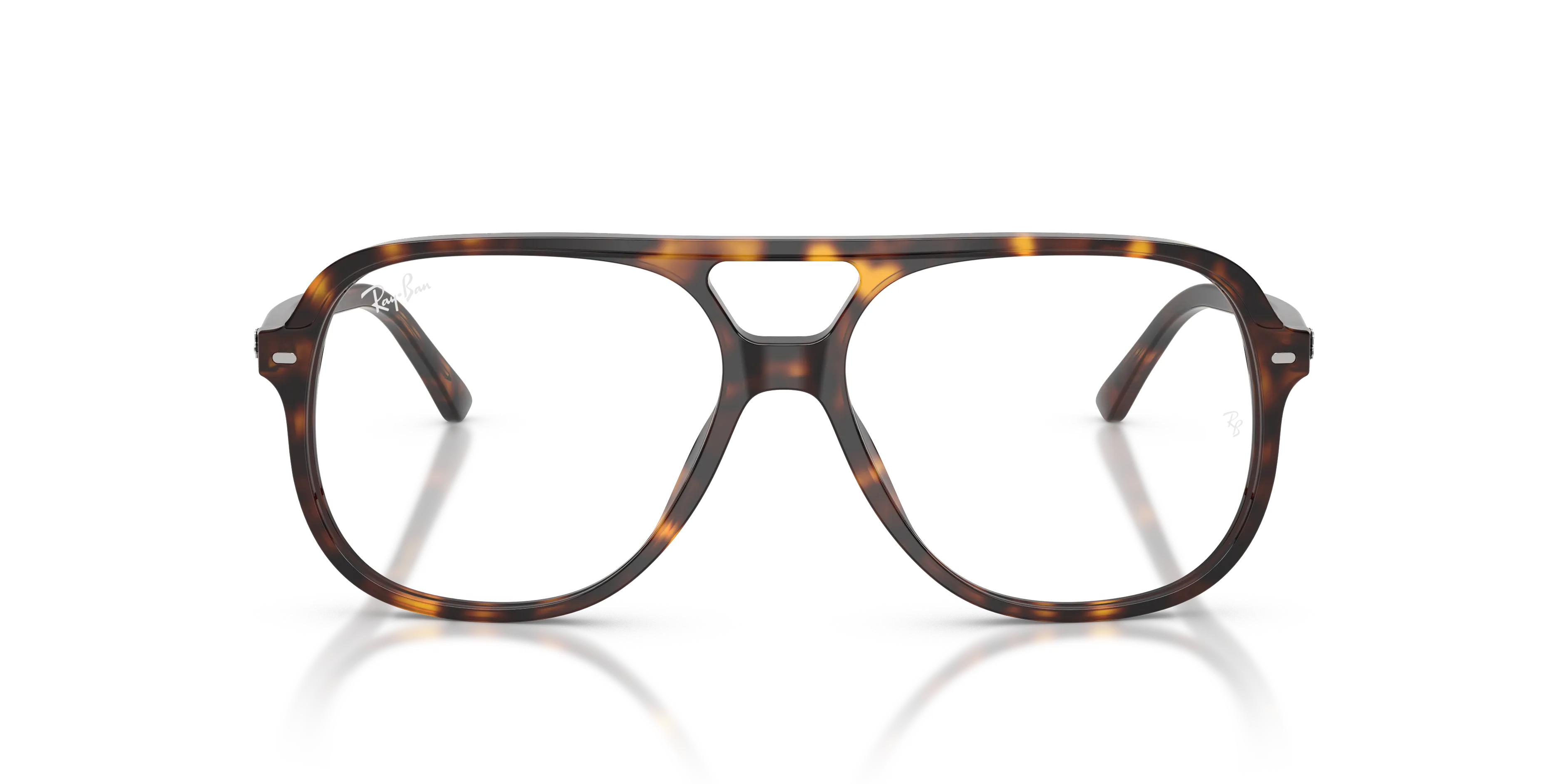 Ray - Ban RX5698 2012 Montature da vista Acetato Tartaruga Trasparente Squadrata Normale - immagine 3