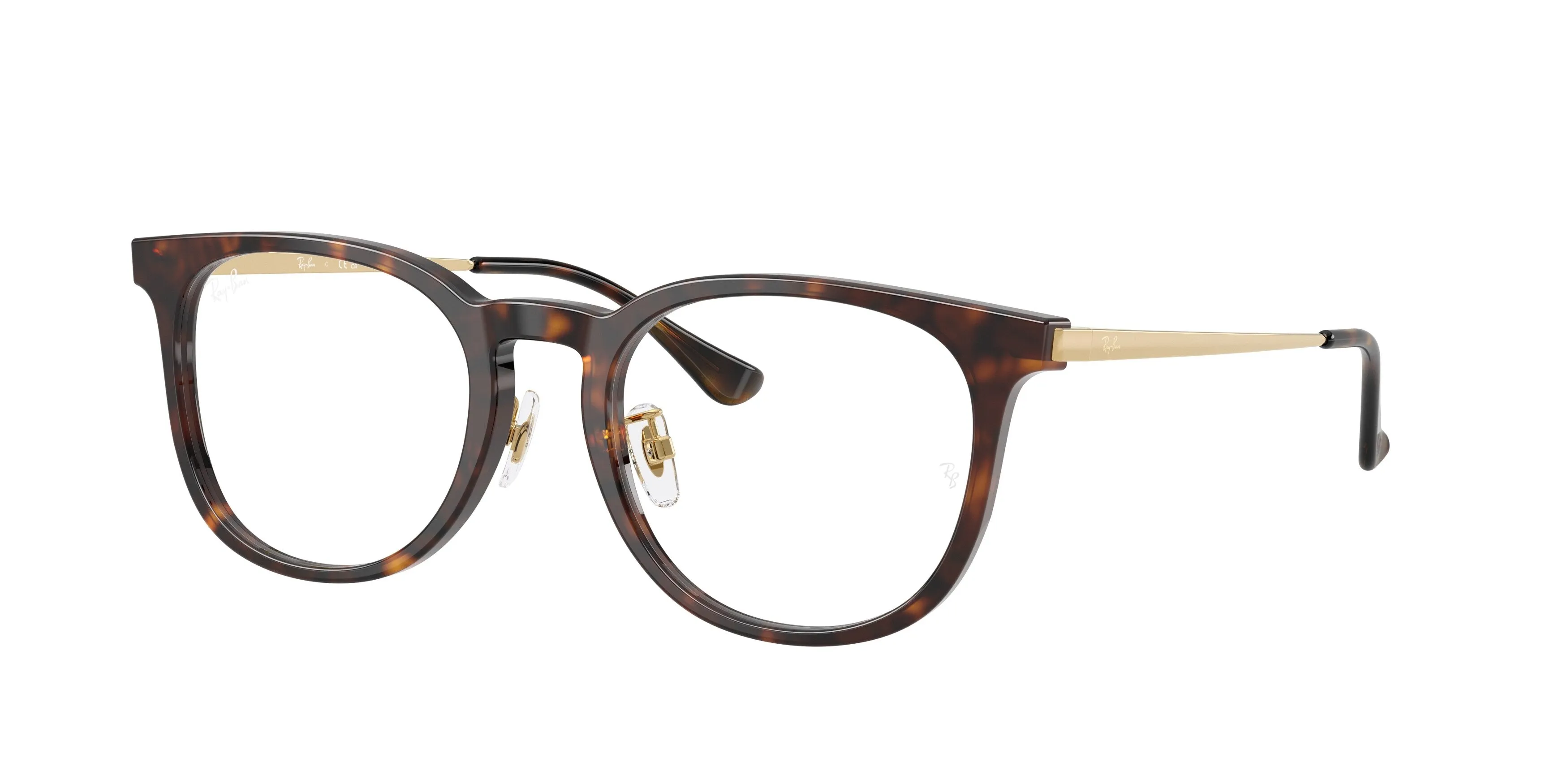 Ray - Ban RX5453D 2012 Montature da vista Acetato Tartaruga Trasparente Squadrata Normale - immagine 1