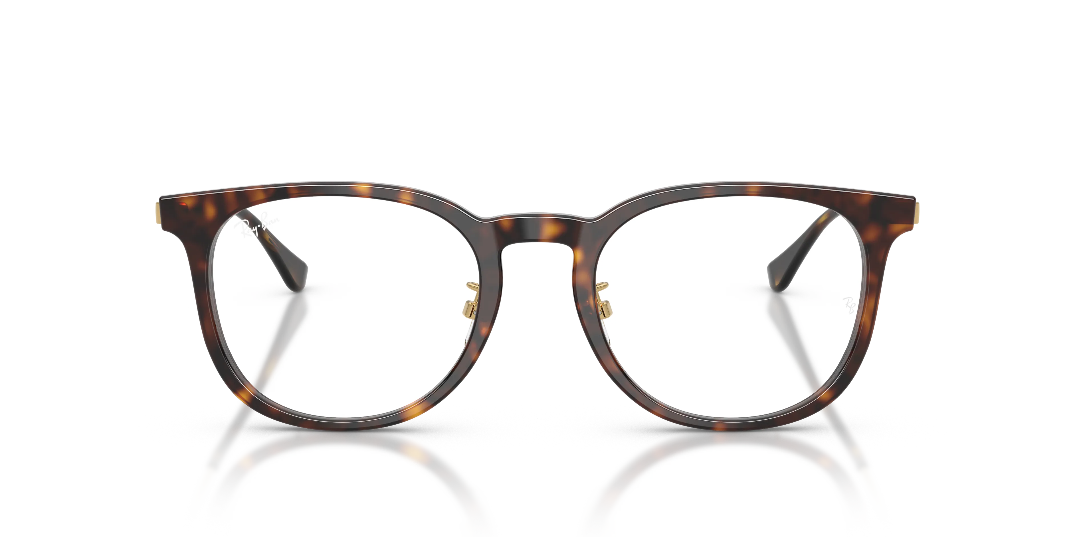 Ray - Ban RX5453D 2012 Montature da vista Acetato Tartaruga Trasparente Squadrata Normale - immagine 3