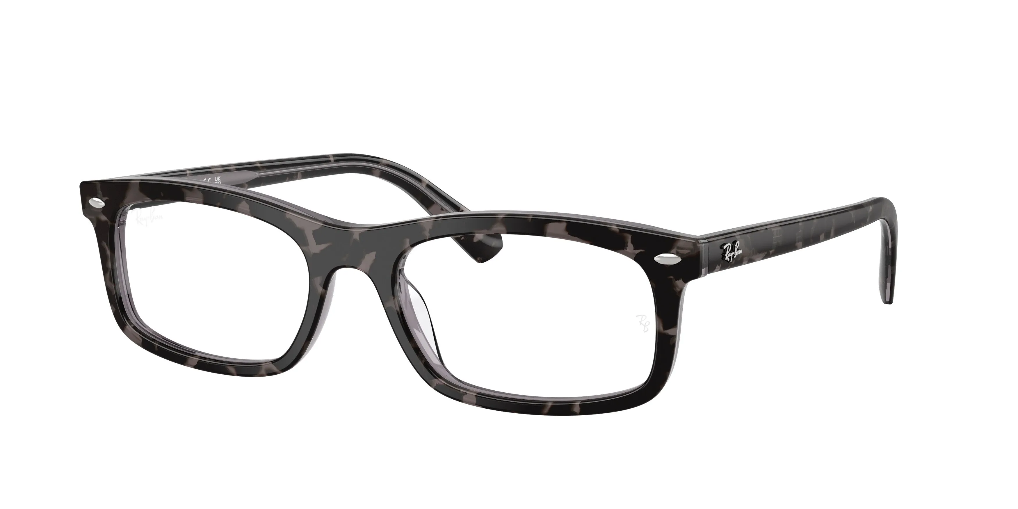 Ray - Ban RX5450 8483 Montature da vista Acetato Tartaruga Trasparente Squadrata Normale - immagine 1