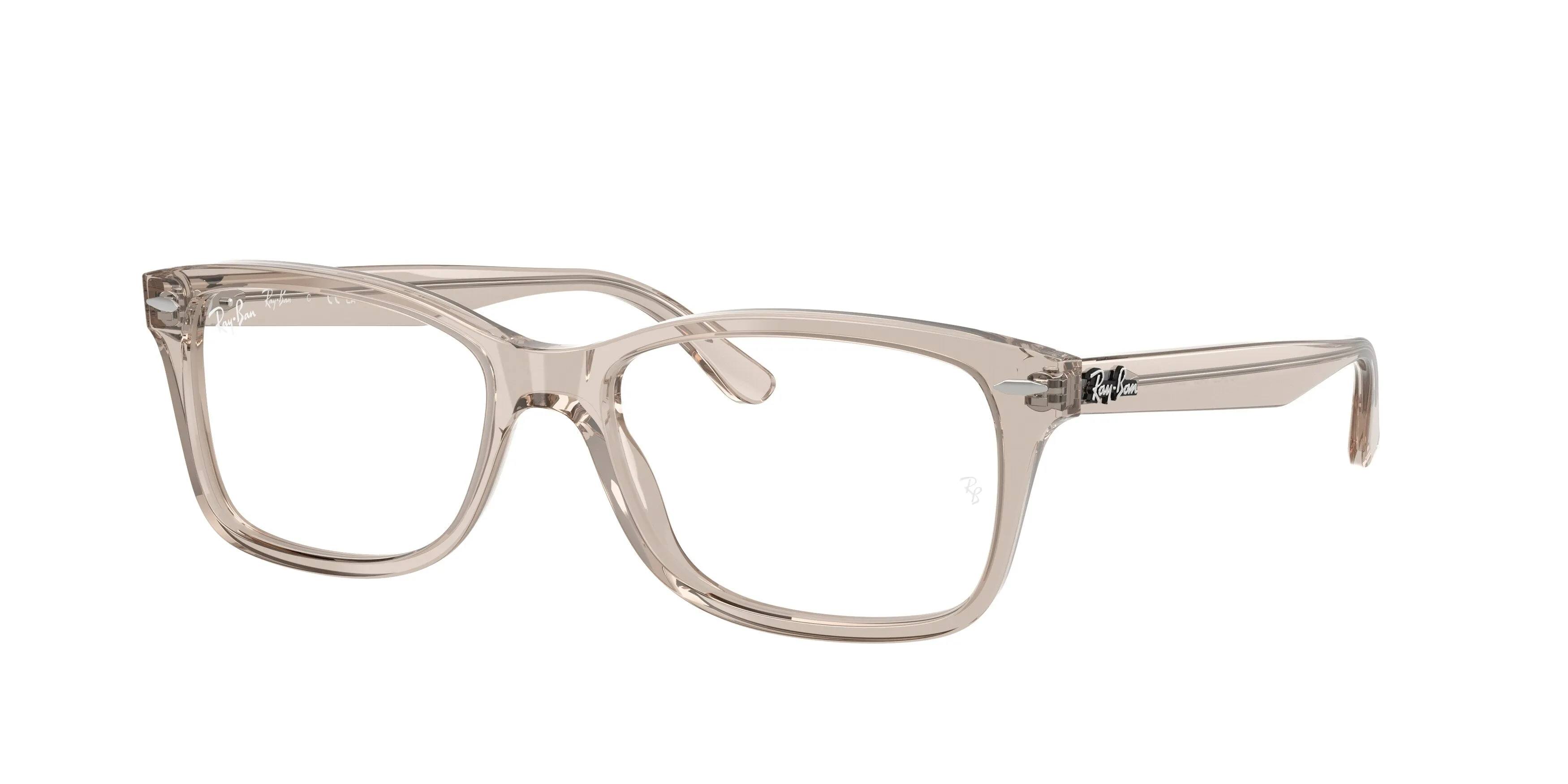 Ray - Ban RX5428 8457 Montature da vista Acetato Grigio Trasparente Squadrata Normale - immagine 1