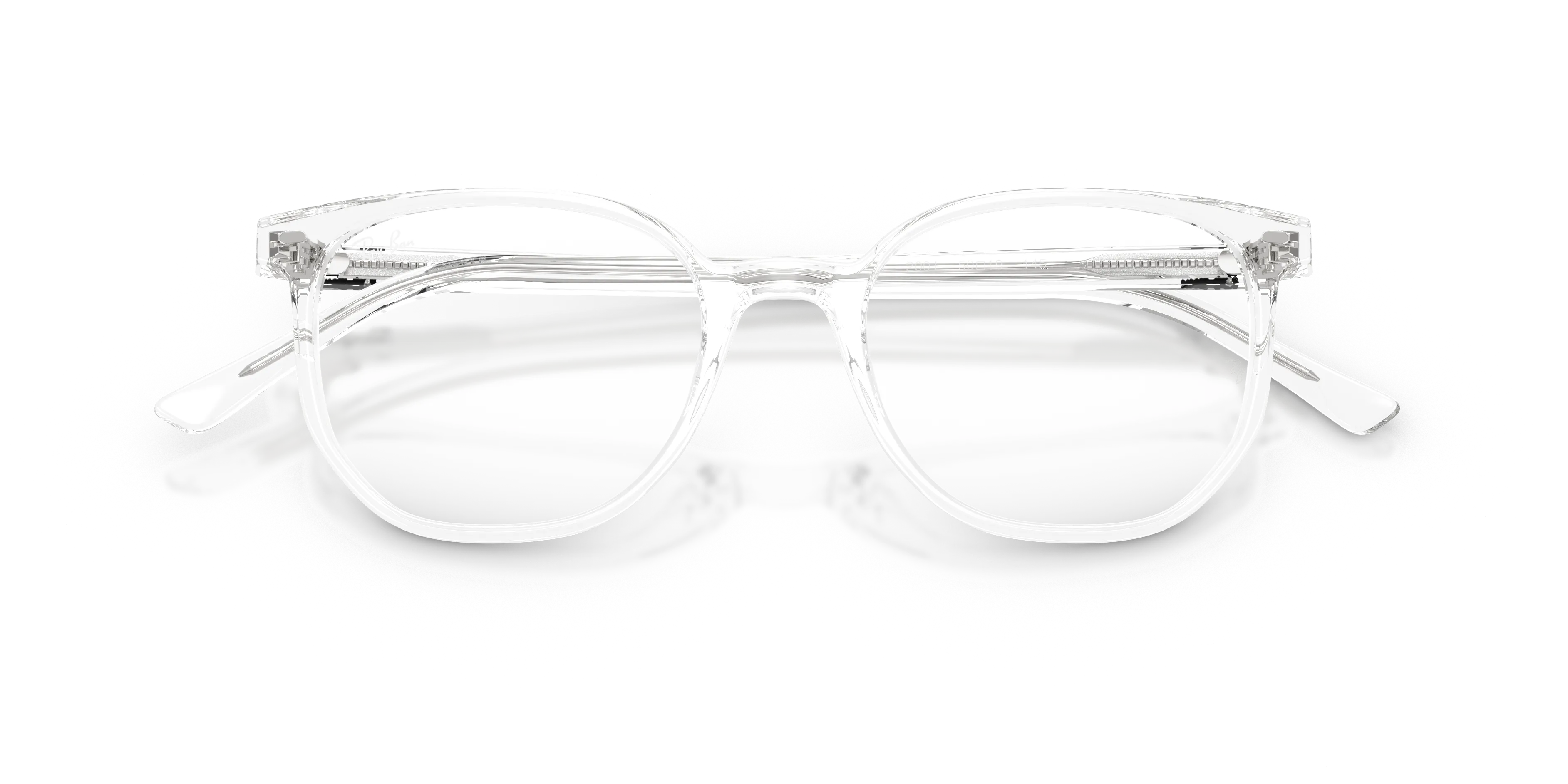 Ray - Ban RX5397 ELLIOT 2001 Montature da vista Acetato Trasparente Trasparente Geometrica Normale - immagine 2