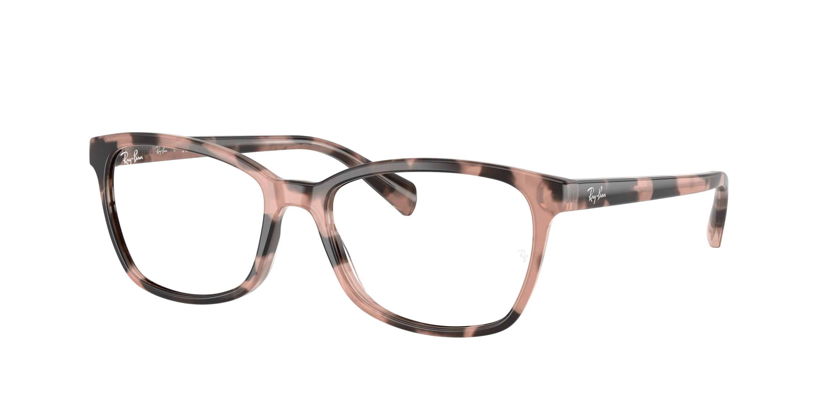 Ray - Ban RX5362 8481 Montature da vista Acetato Rosa Trasparente Farfalla Normale - immagine 1
