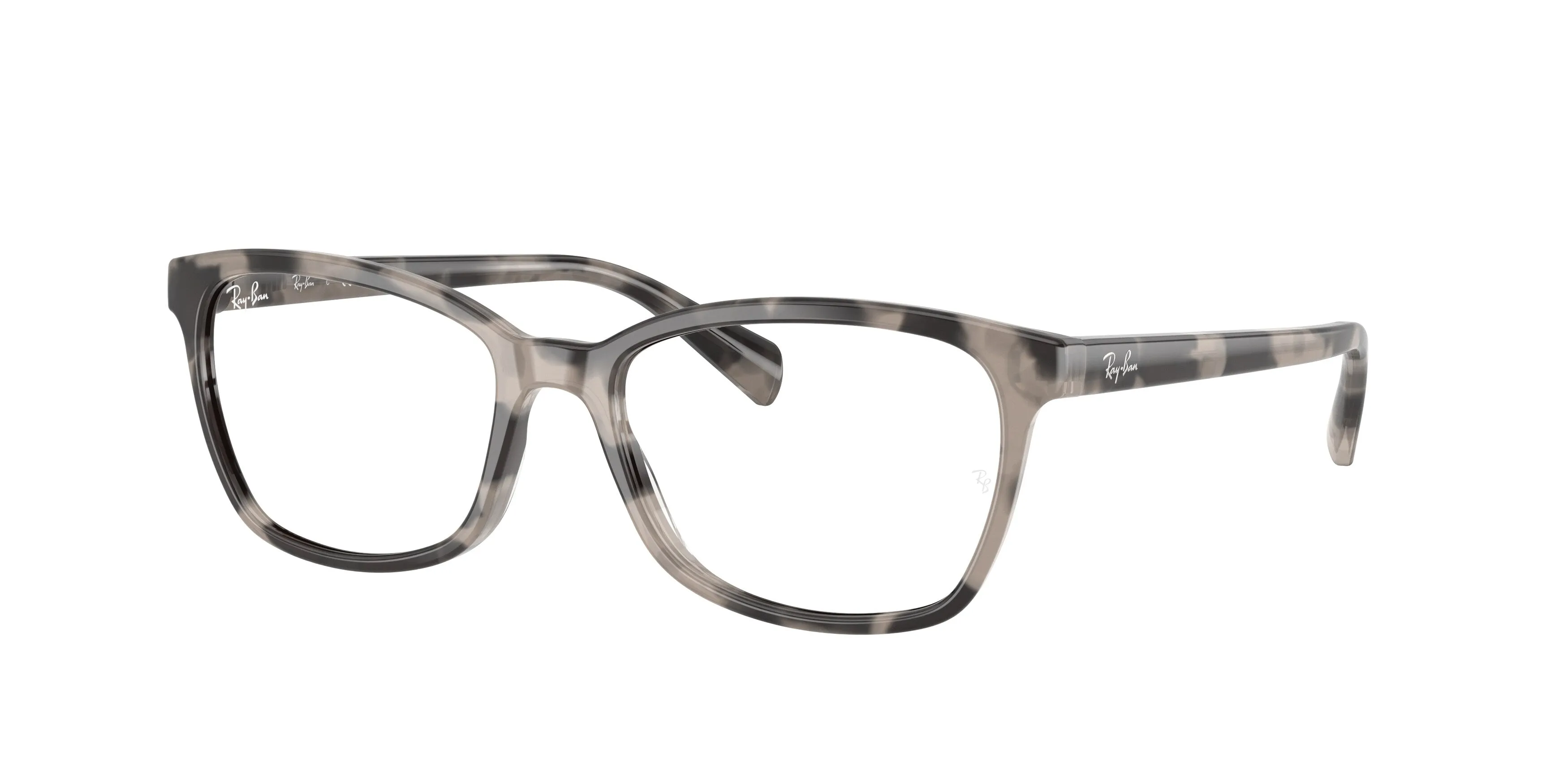 Ray - Ban RX5362 8480 Montature da vista Acetato Grigio Trasparente Farfalla Normale - immagine 1