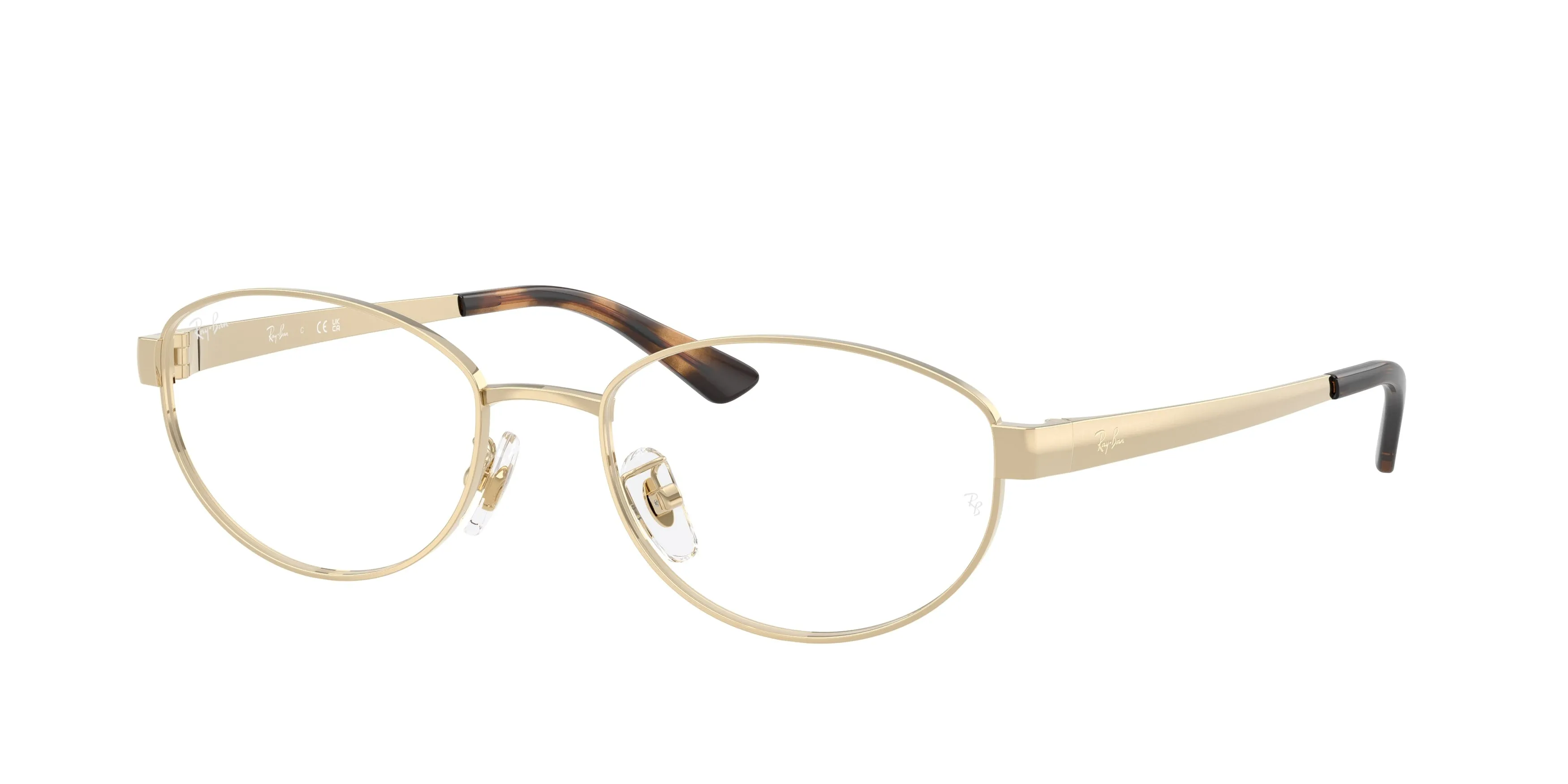Ray - Ban RX3774VD 2993 Montature da vista Metallo Oro Trasparente Rotonda Normale - immagine 1