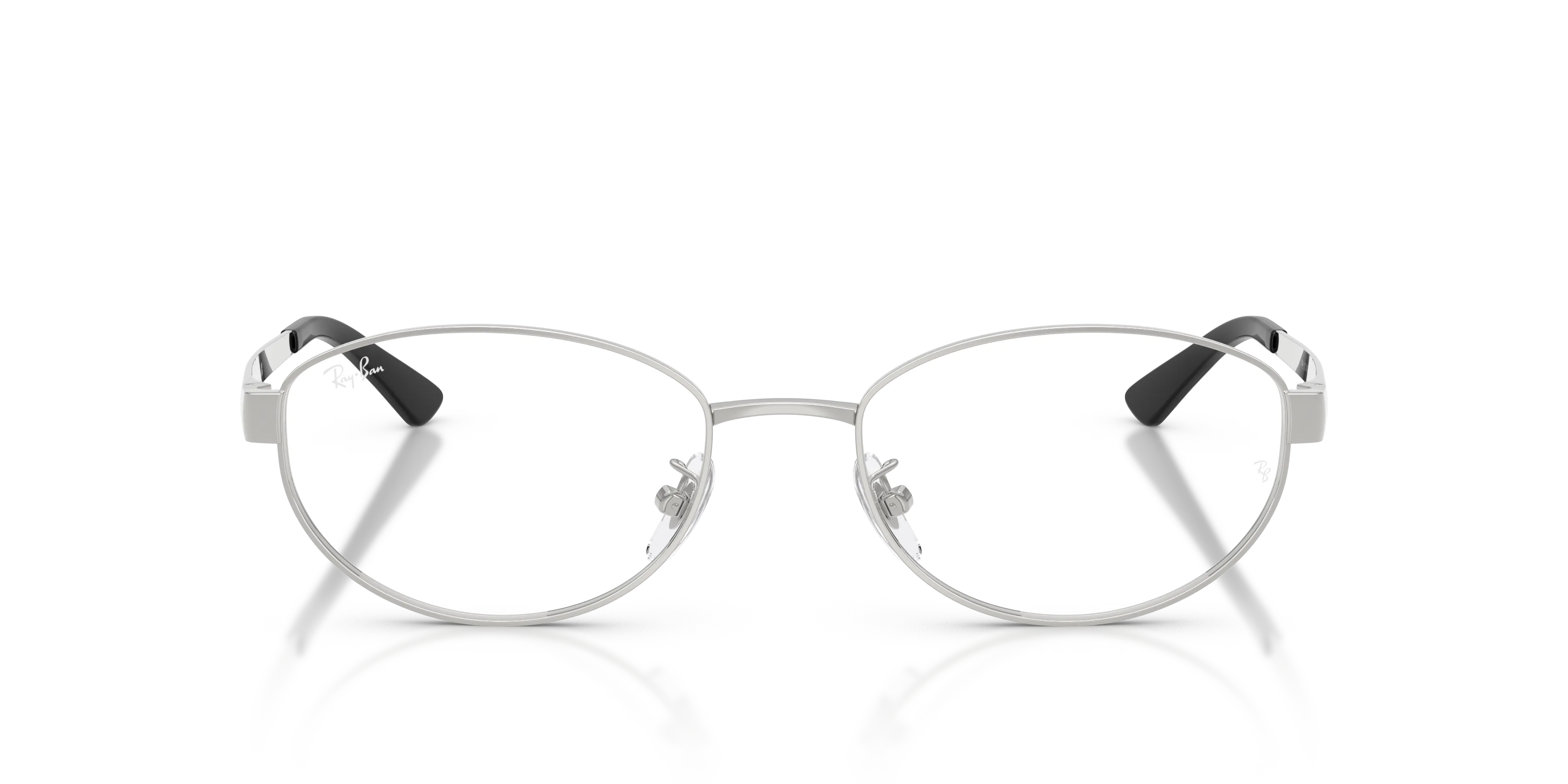 Ray - Ban RX3774VD 2501 Montature da vista Metallo Argento Trasparente Rotonda Normale - immagine 3