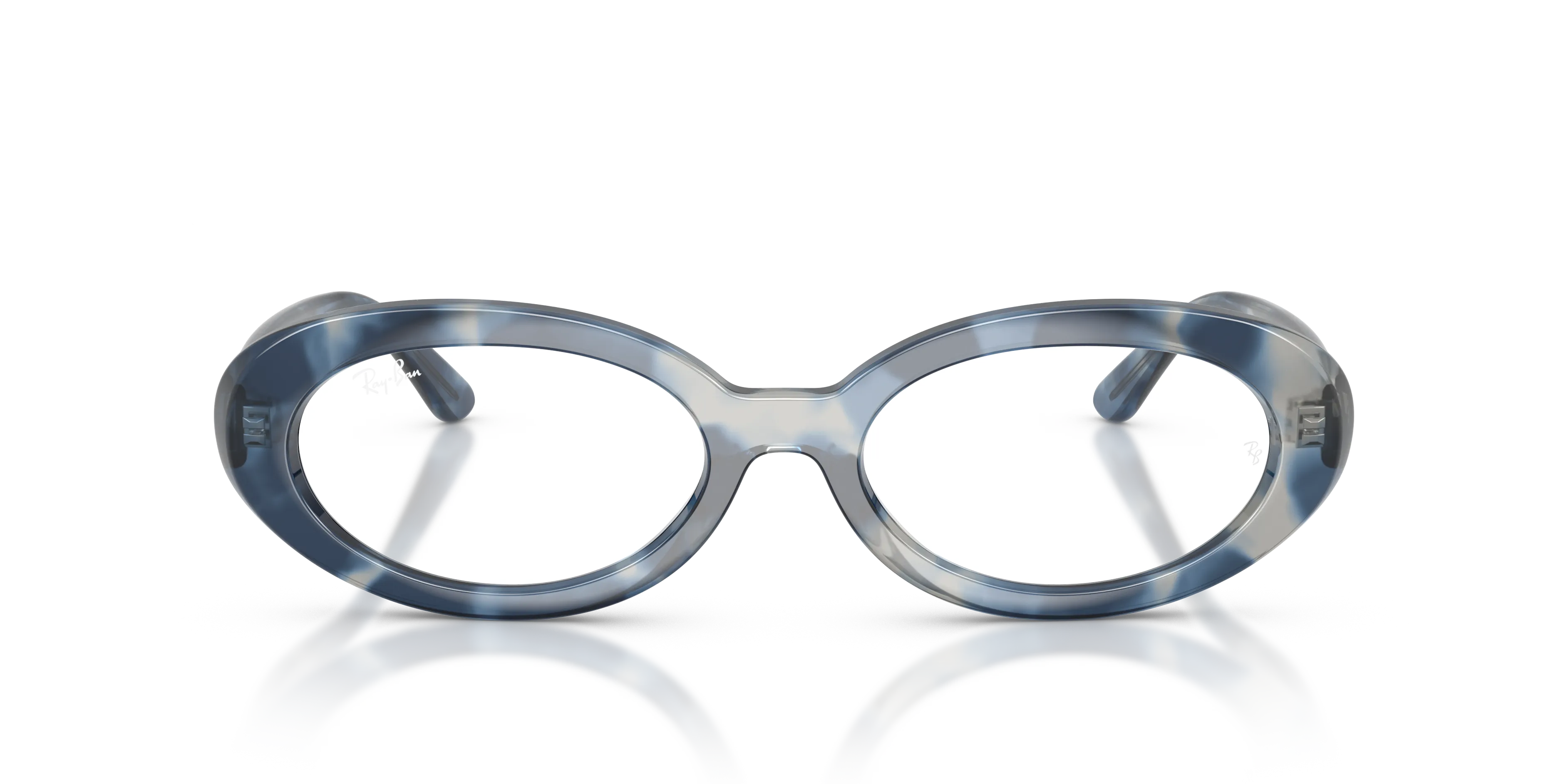Ray - Ban RX2223V 8482 Montature da vista Acetato Tartaruga Trasparente Rotonda Normale - immagine 3