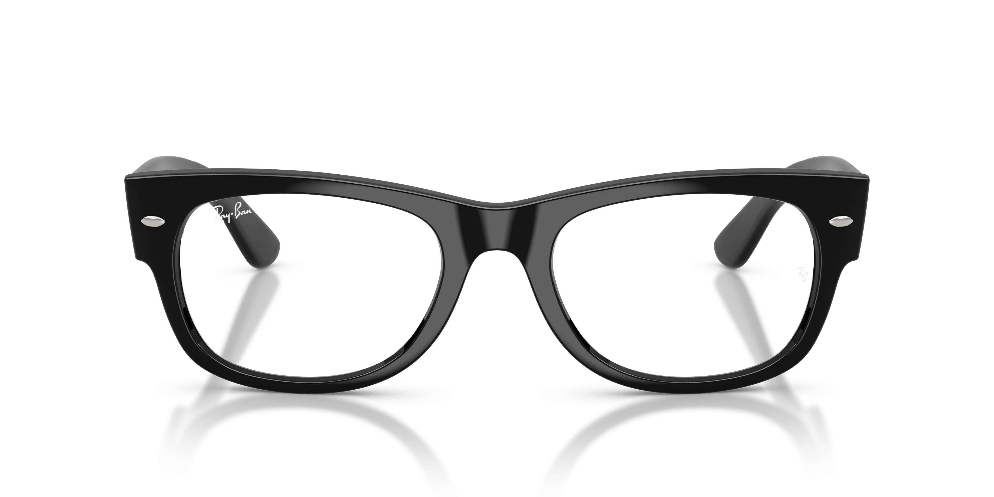 Ray - Ban RX0832V MEGA WAYFARER II 2000 Montature da vista Acetato Nero Trasparente Squadrata Normale - immagine 3
