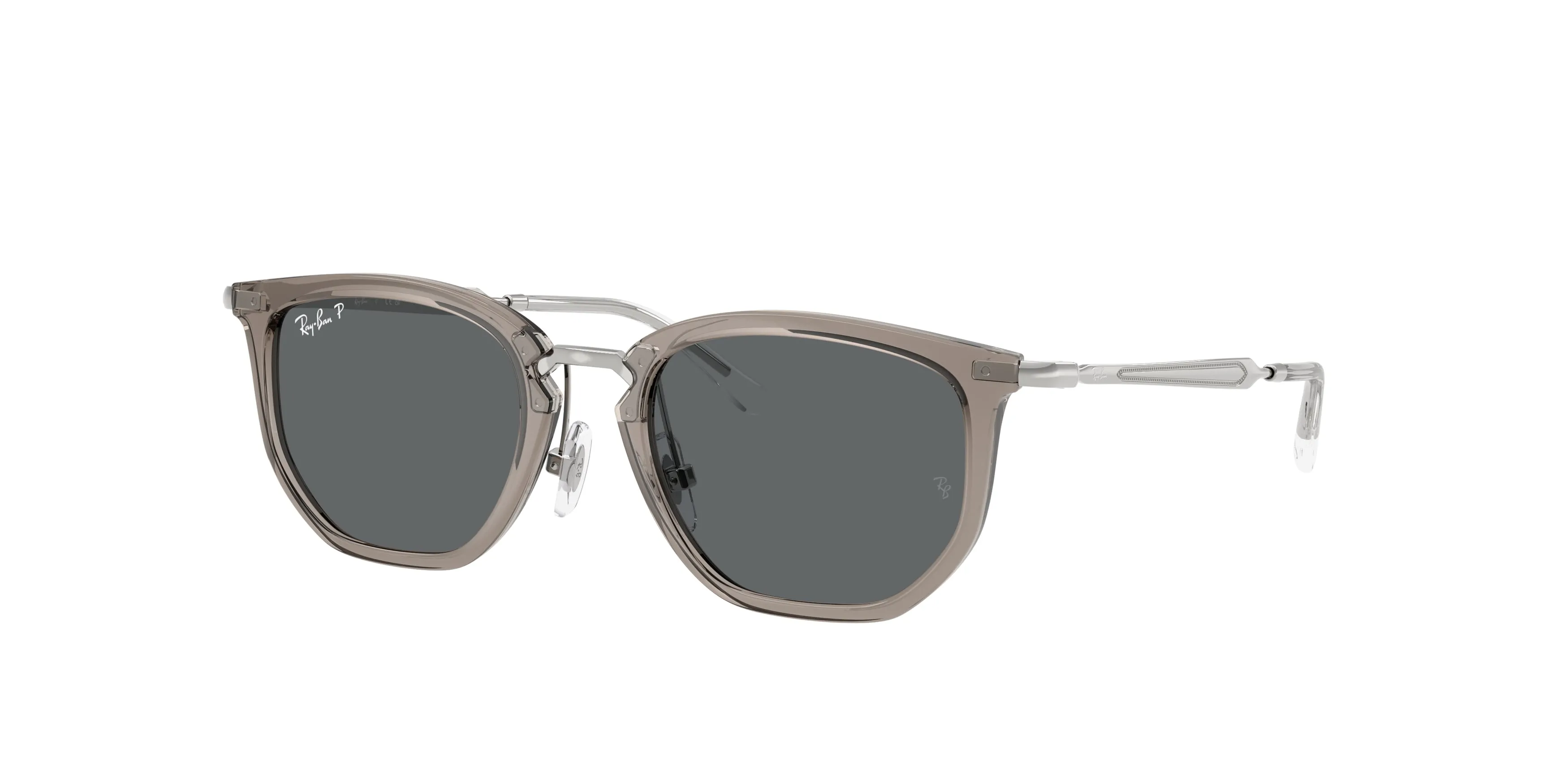 Ray - Ban RJ9085S 722081 Occhiali da sole bambino Nylon Grigio Grigio Geometrica Polarizzata - immagine 1