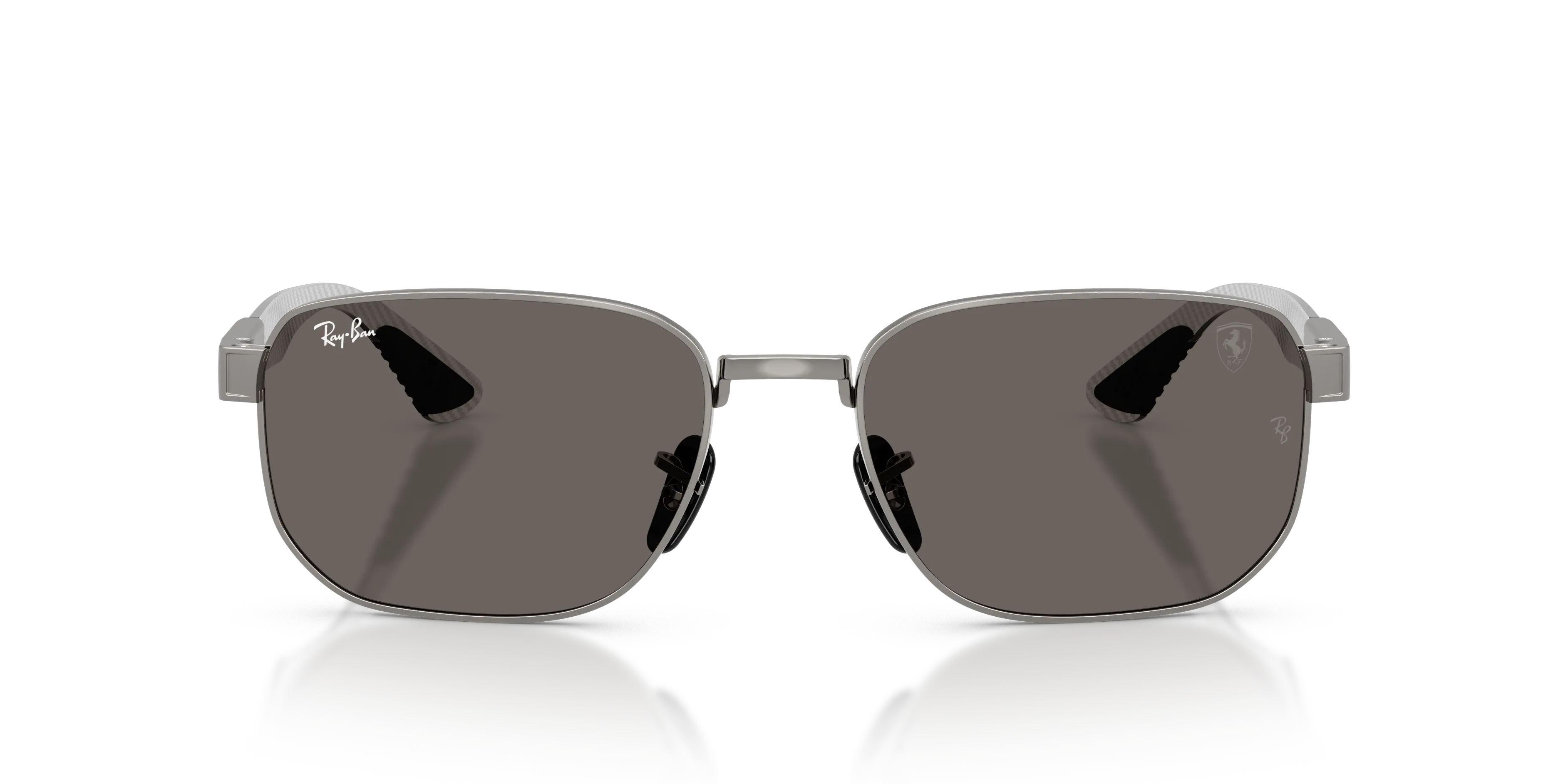 Ray - Ban RB8329M F124B1 Occhiali da sole Metallo Grigio Grigio Geometrica Normale - immagine 3