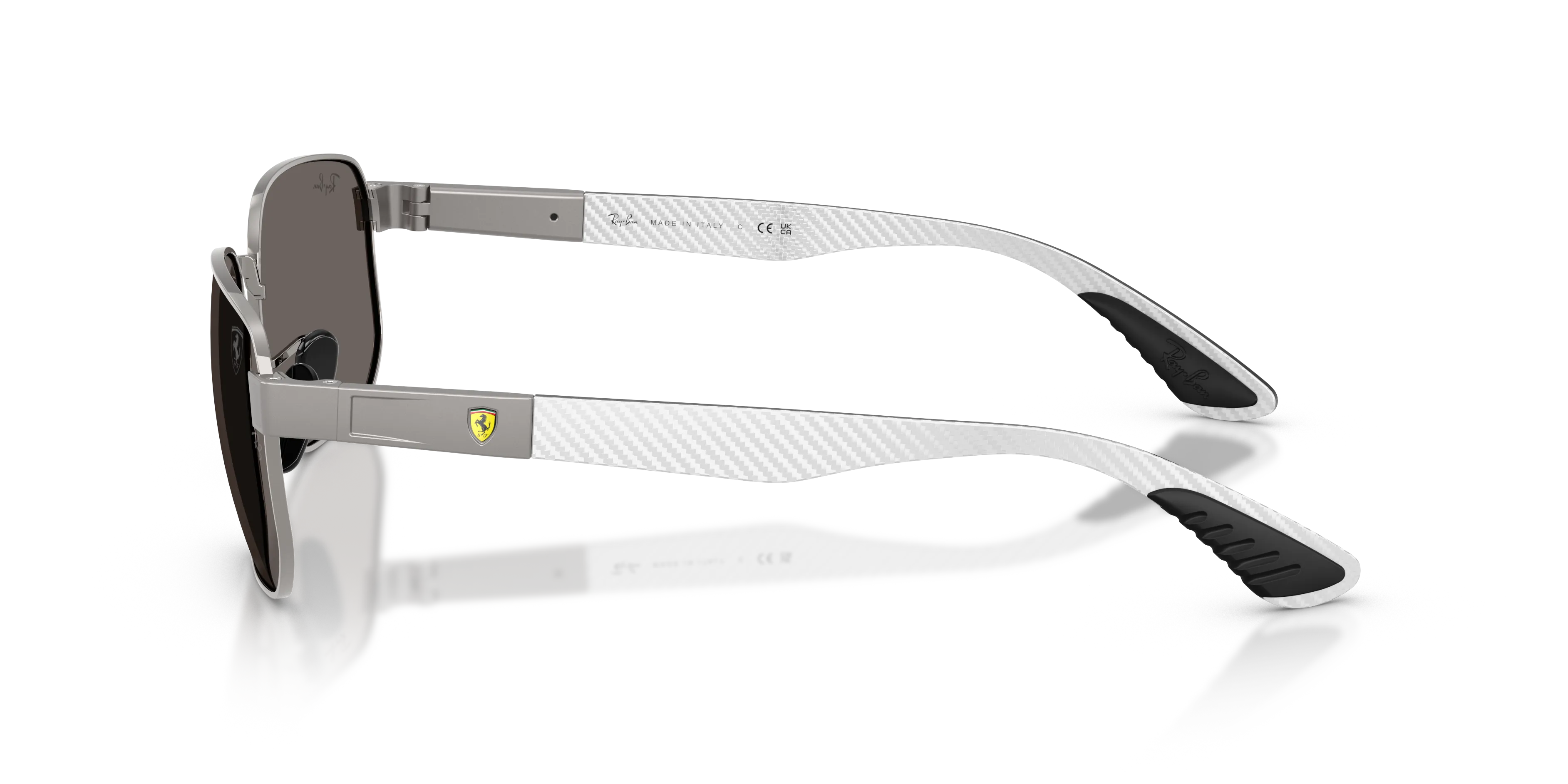 Ray - Ban RB8329M F124B1 Occhiali da sole Metallo Grigio Grigio Geometrica Normale - immagine 4