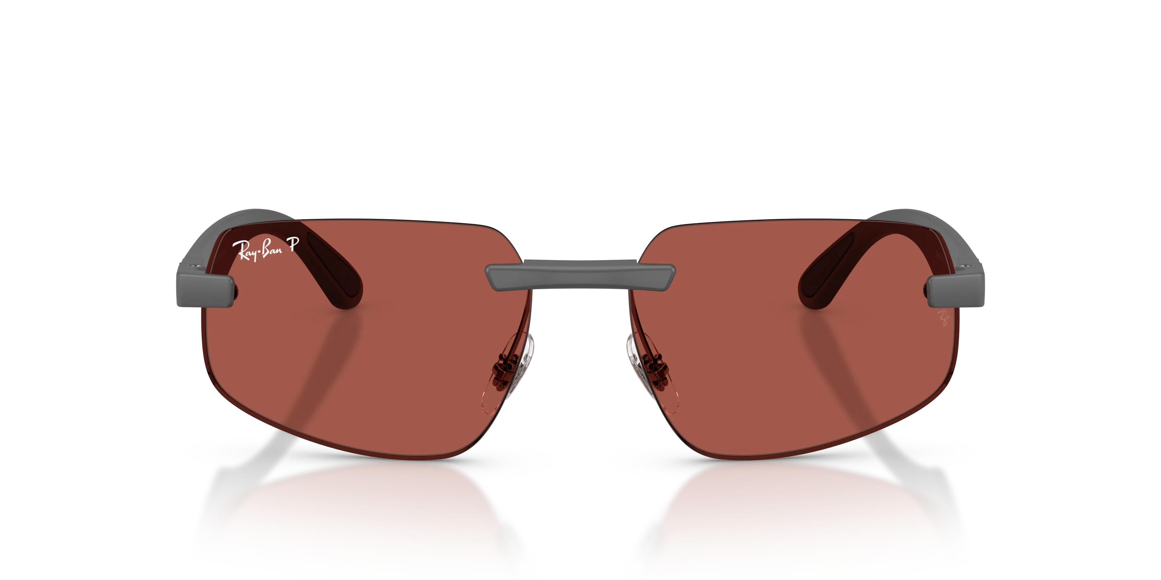 Ray - Ban RB4475CH 60171B Occhiali da sole Peek Grigio [""] Geometrica Polarizzata - immagine 3