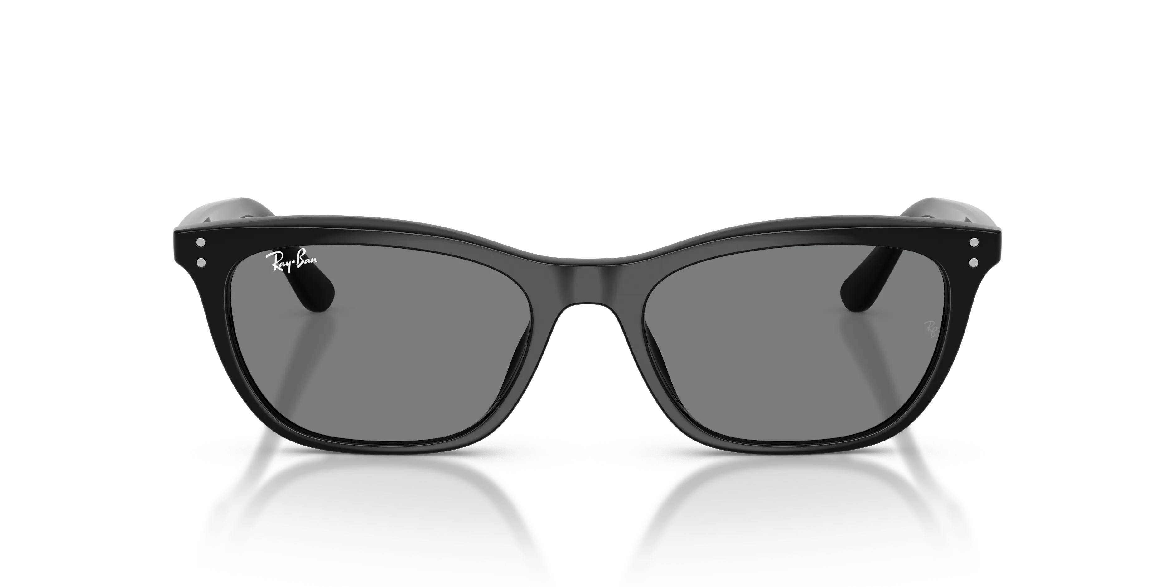 Ray - Ban RB4474D 901/87 Occhiali da sole Acetato Nero Grigio Geometrica Normale - immagine 3