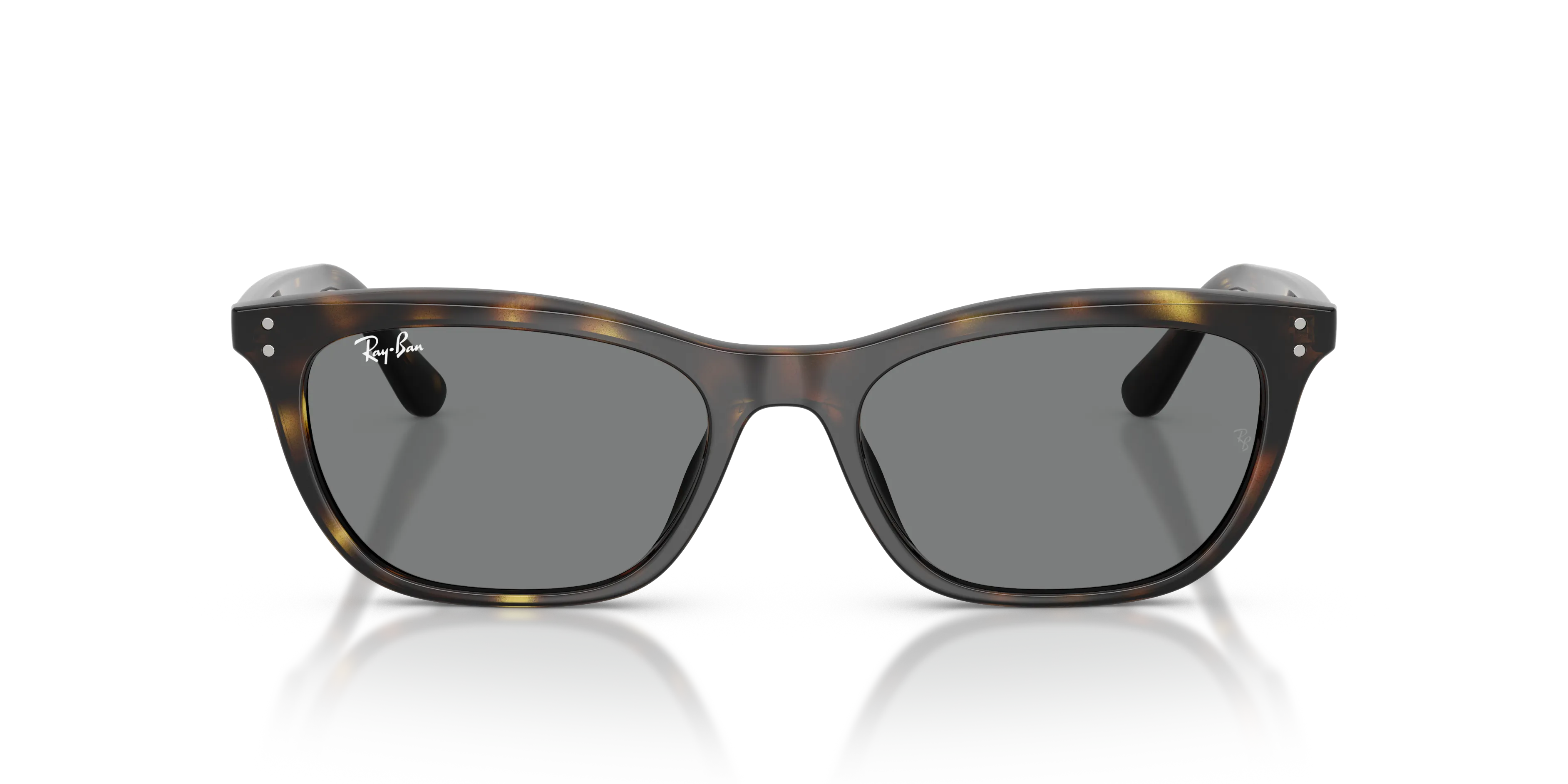 Ray - Ban RB4474D 710/87 Occhiali da sole Acetato Tartaruga Grigio Geometrica Normale - immagine 3