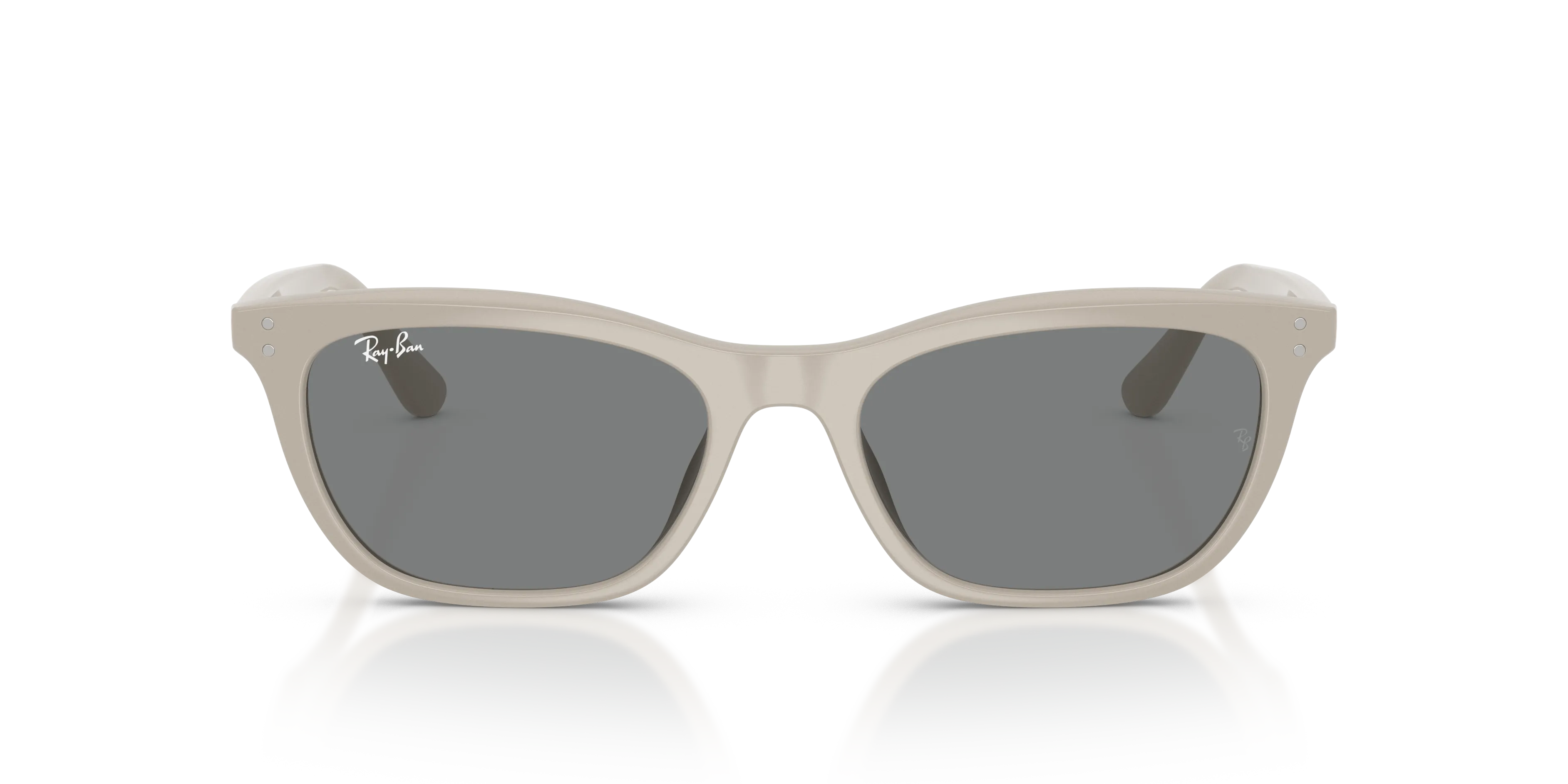 Ray - Ban RB4474D 685887 Occhiali da sole Acetato Beige Grigio Geometrica Normale - immagine 3