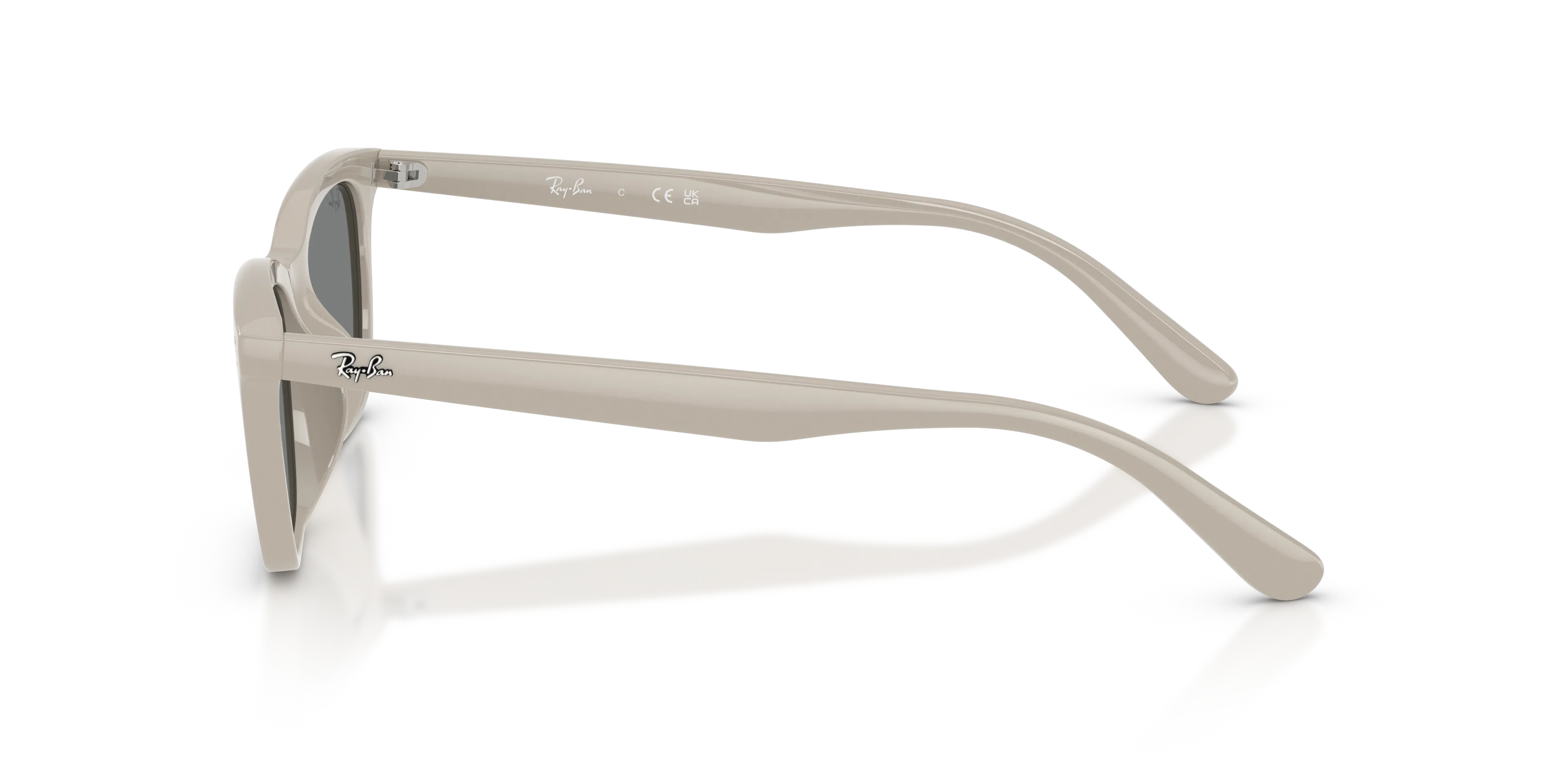 Ray - Ban RB4474D 685887 Occhiali da sole Acetato Beige Grigio Geometrica Normale - immagine 4