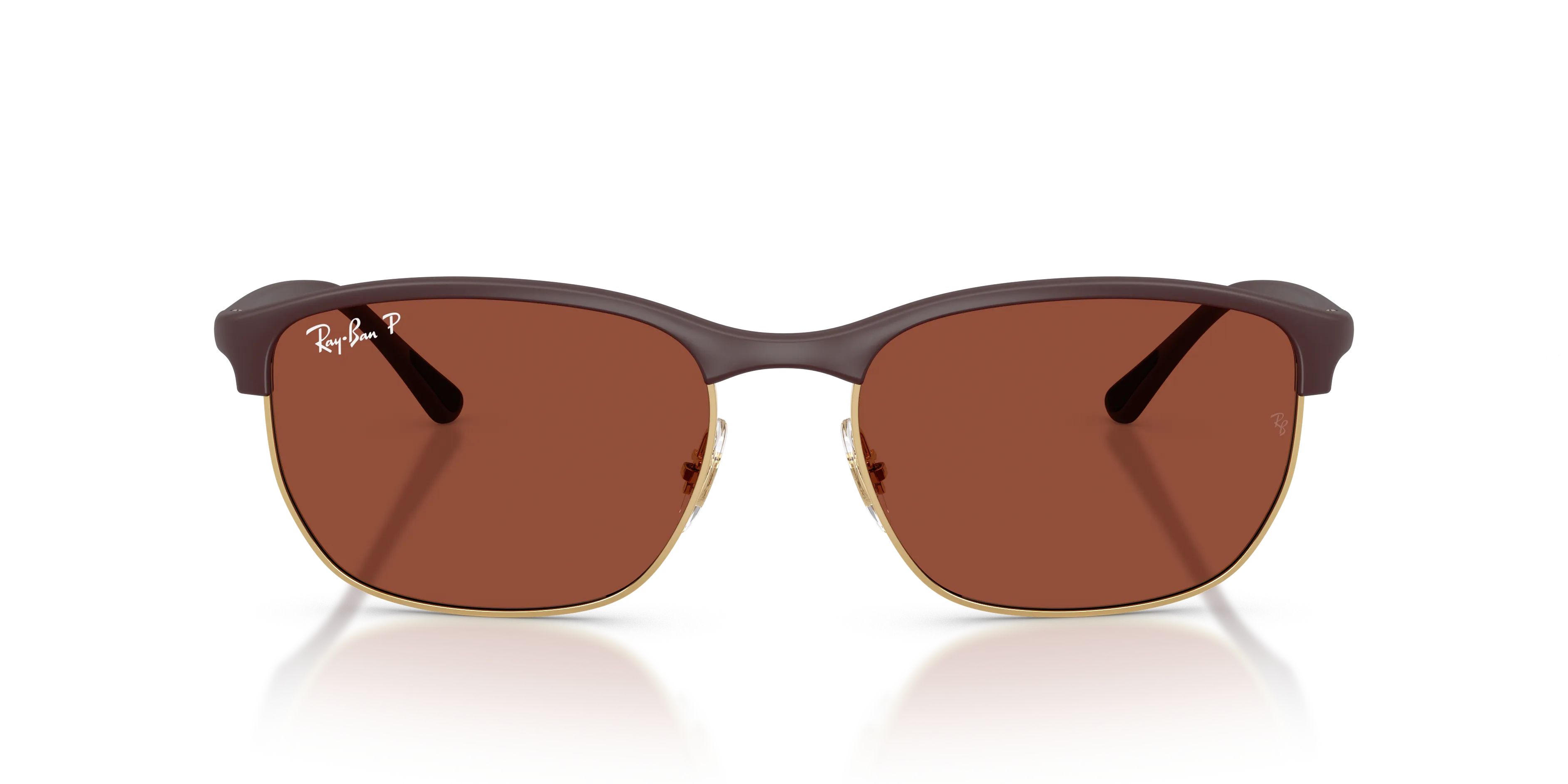 Ray - Ban RB4469 64451B Occhiali da sole Peek Viola Rosso Squadrata Polarizzata - immagine 3