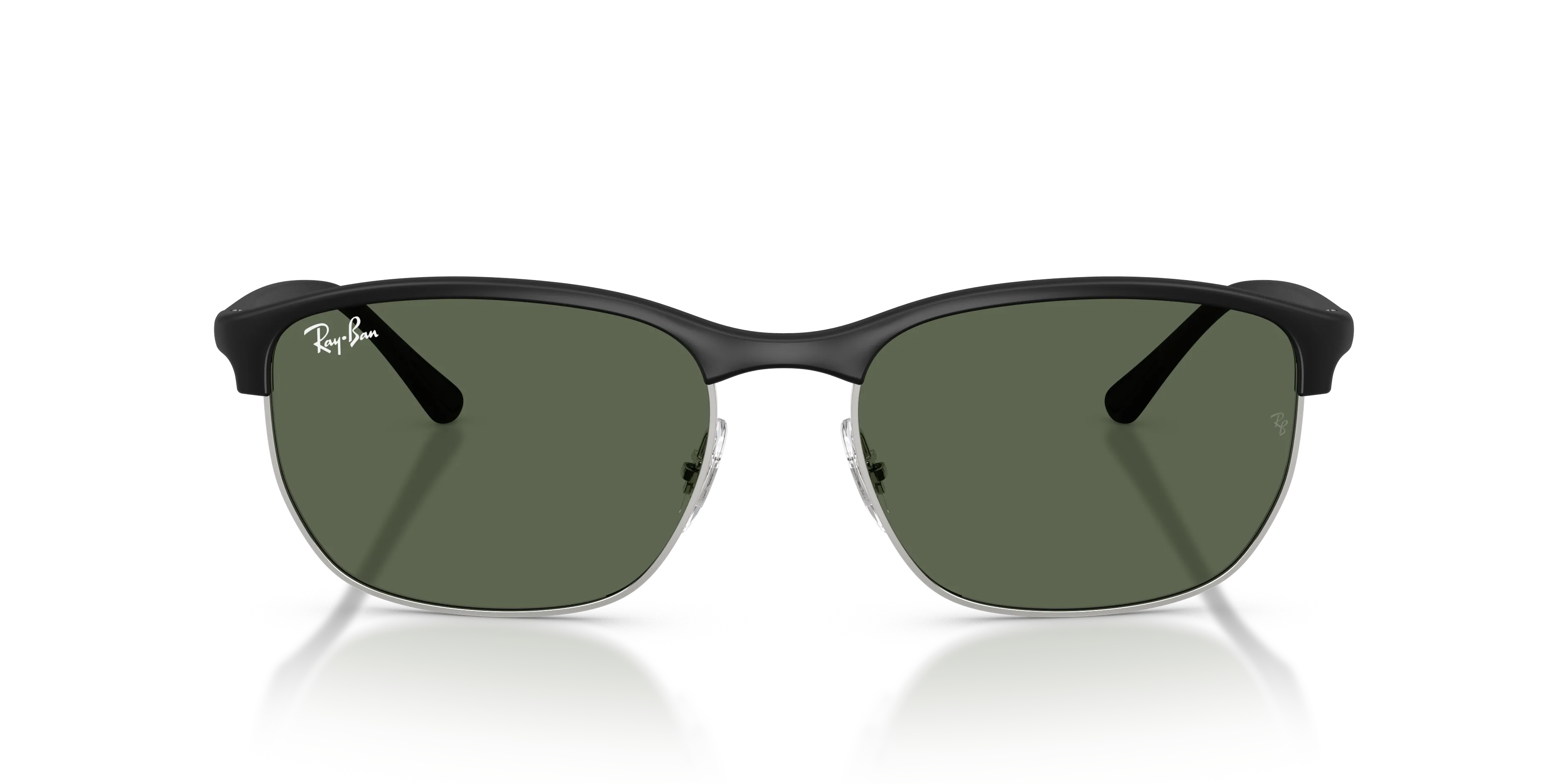 Ray - Ban RB4469 601S71 Occhiali da sole Peek Nero Verde Squadrata Normale - immagine 3