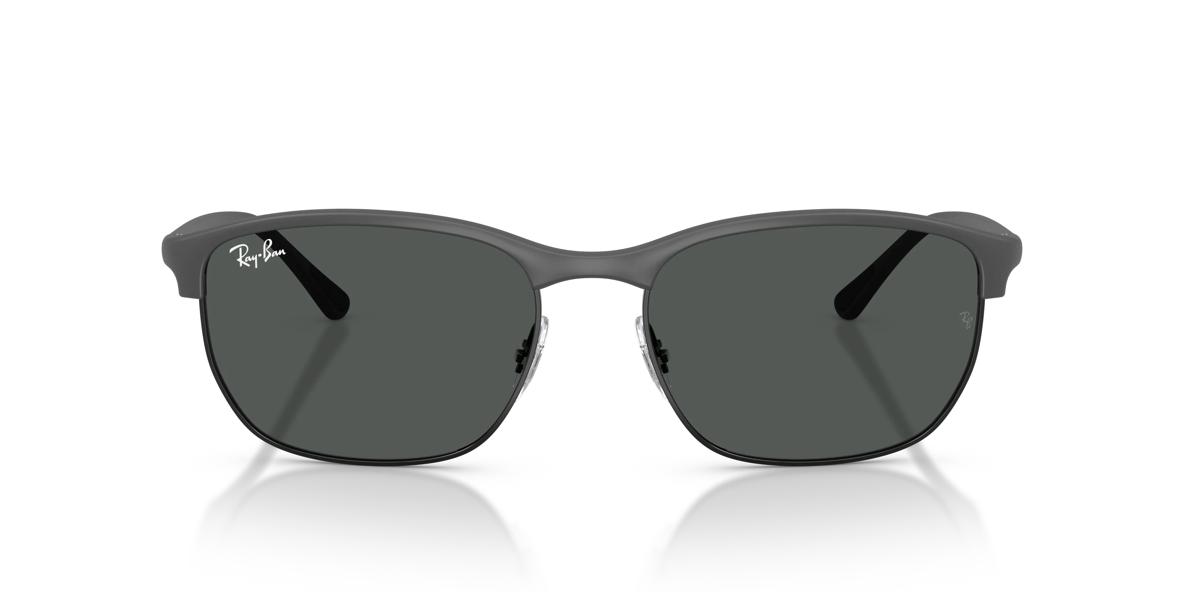 Ray - Ban RB4469 601787 Occhiali da sole Peek Grigio Grigio Squadrata Normale - immagine 3