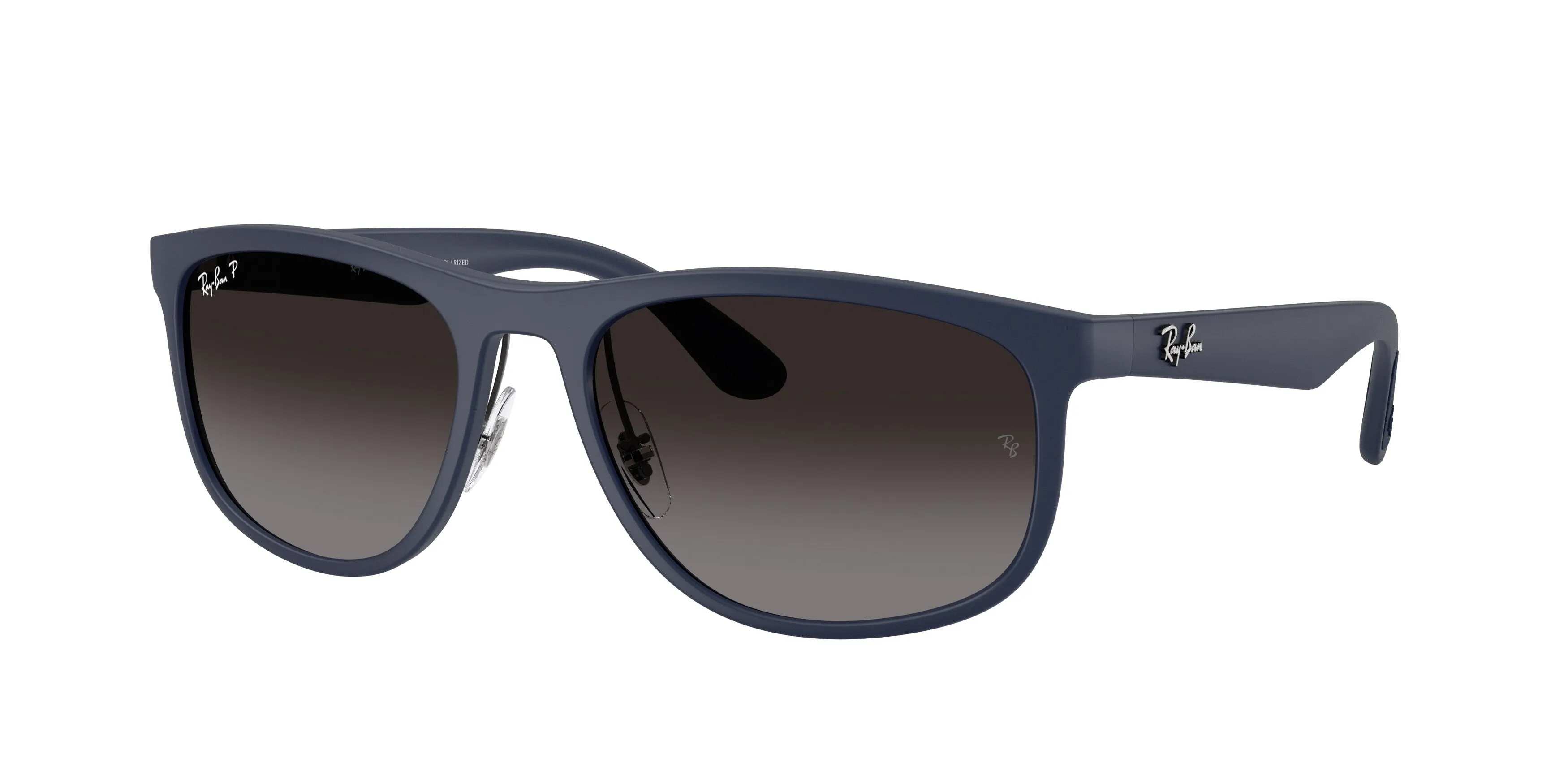 Ray - Ban RB4468 6331T3 Occhiali da sole Peek Blu Grigio Squadrata Polarizzata - immagine 1