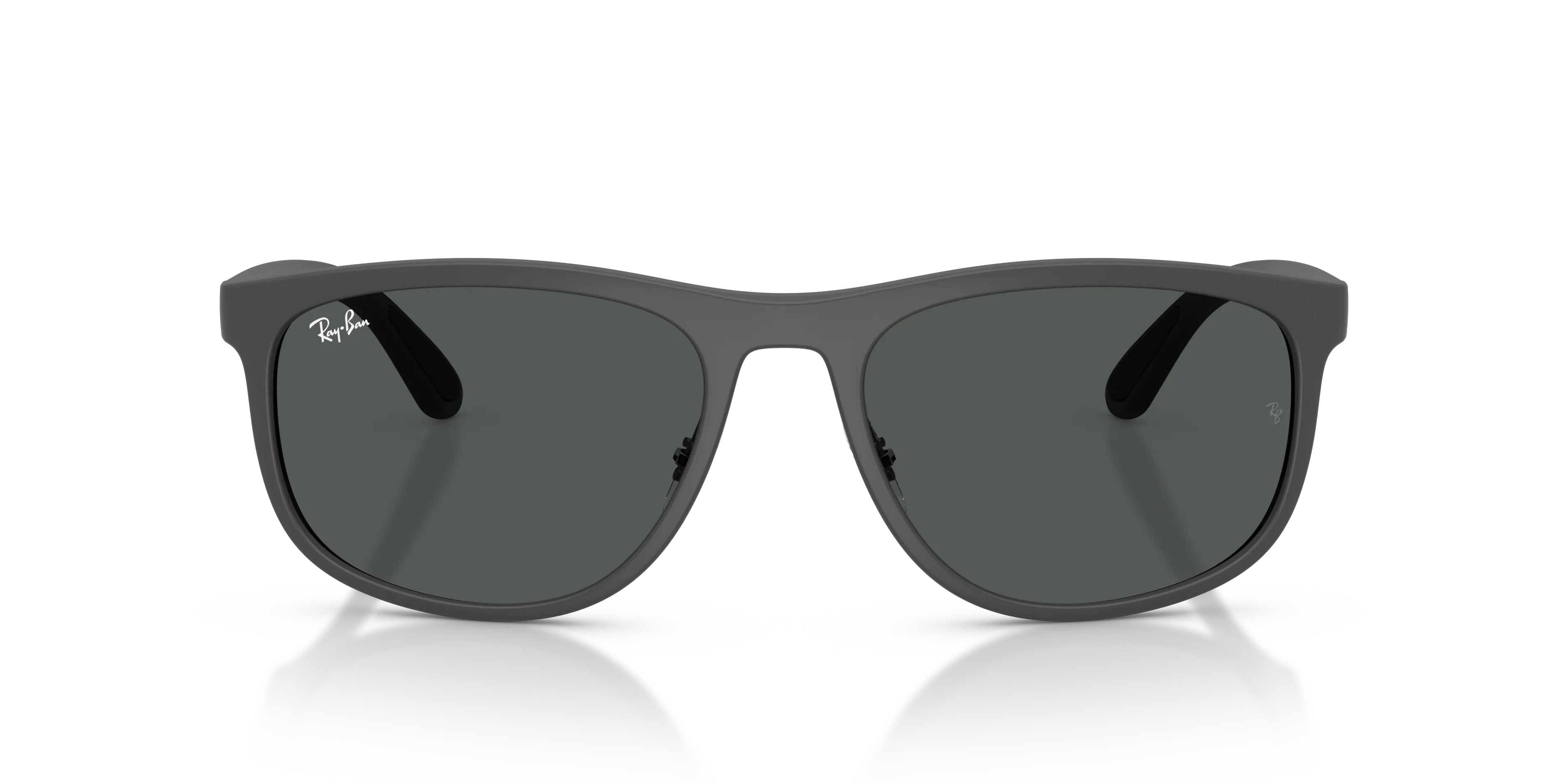 Ray - Ban RB4468 601787 Occhiali da sole Peek Grigio Grigio Squadrata Normale - immagine 3