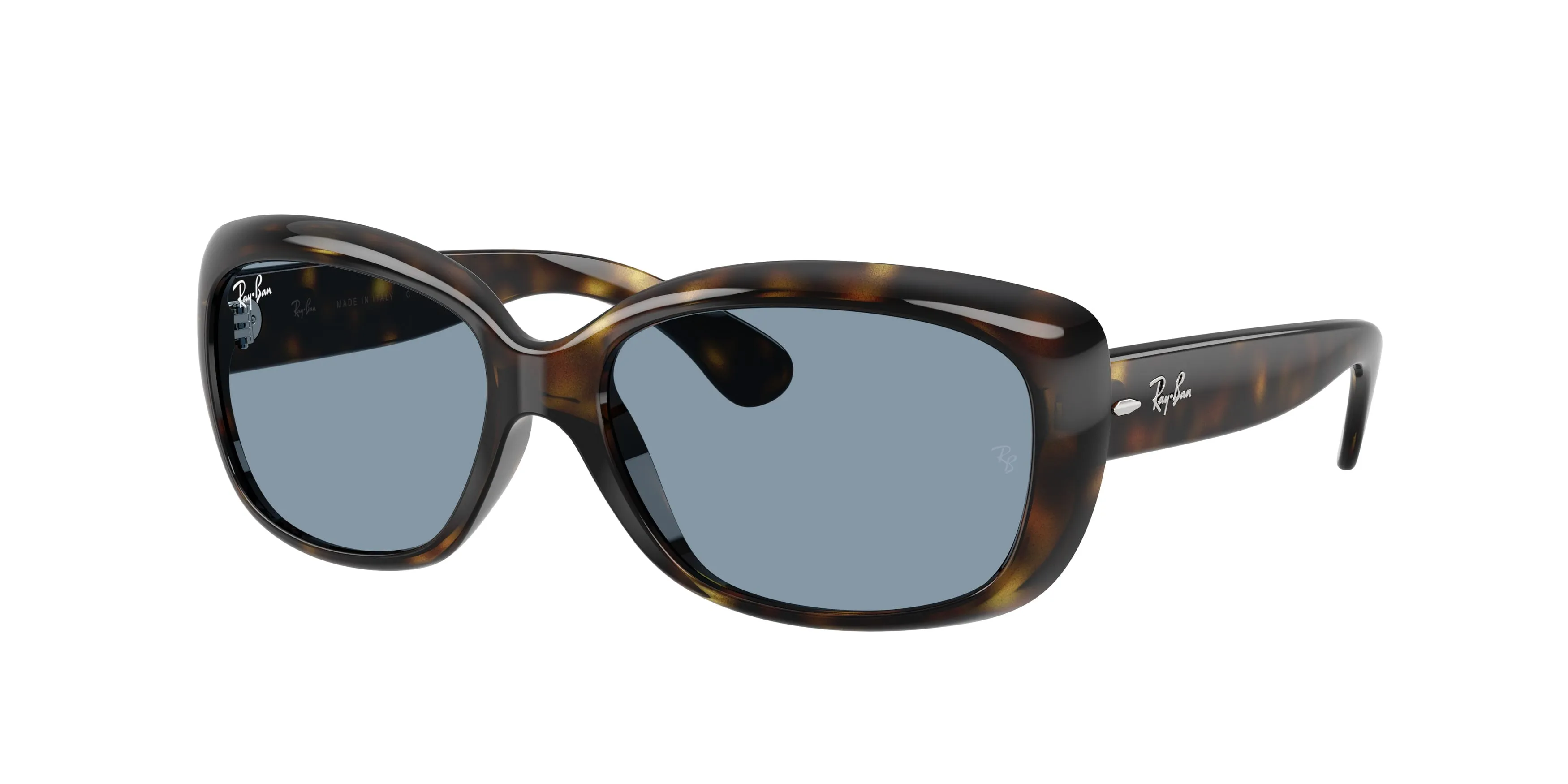 Ray - Ban RB4101 JACKIE OHH 710/56 Occhiali da sole Nylon Tartaruga Blu Farfalla Normale - immagine 1
