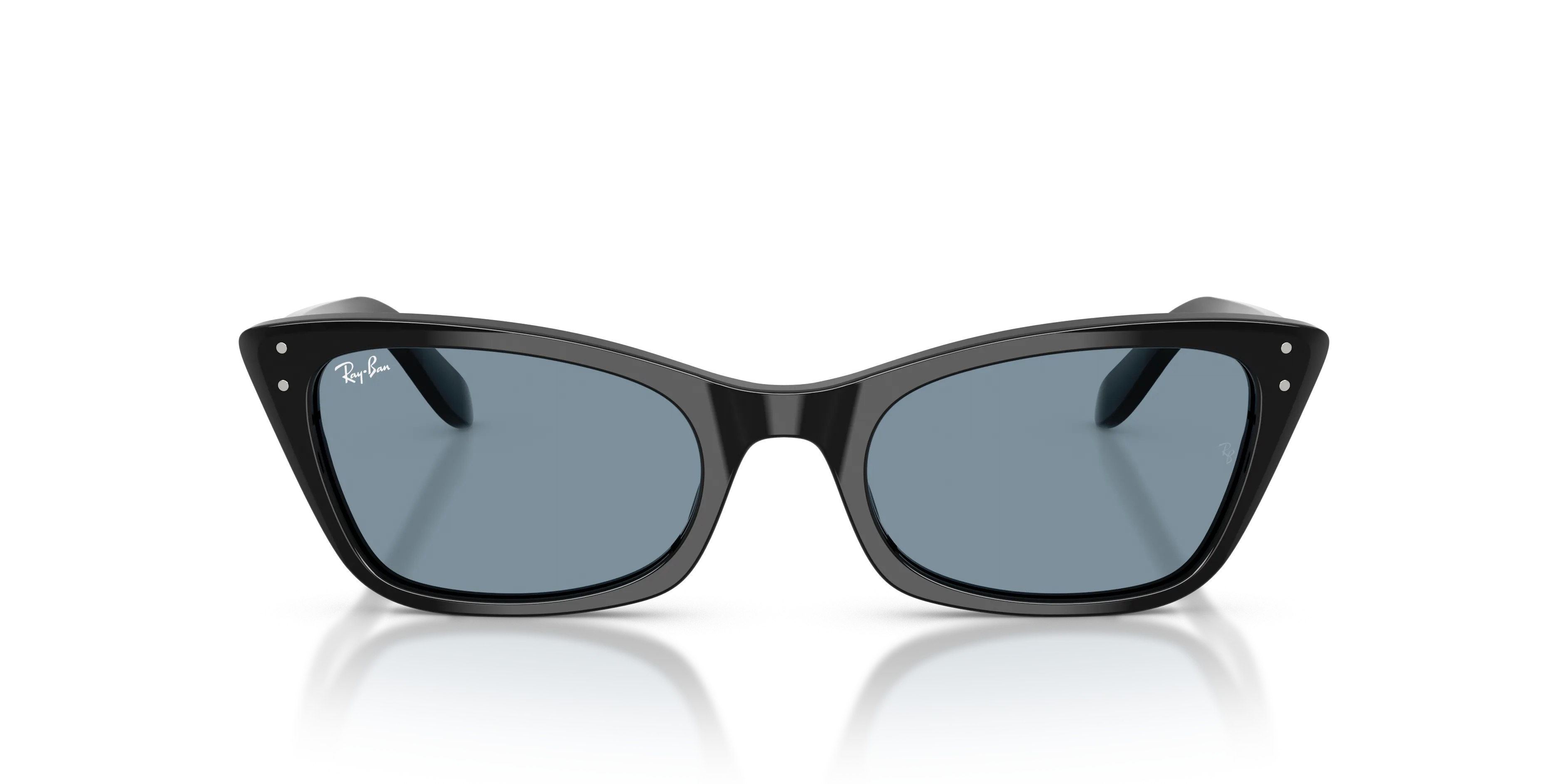 Ray - Ban RB2299 LADY BURBANK 901/R5 Occhiali da sole Acetato Nero Blu Cat Eye Normale - immagine 3