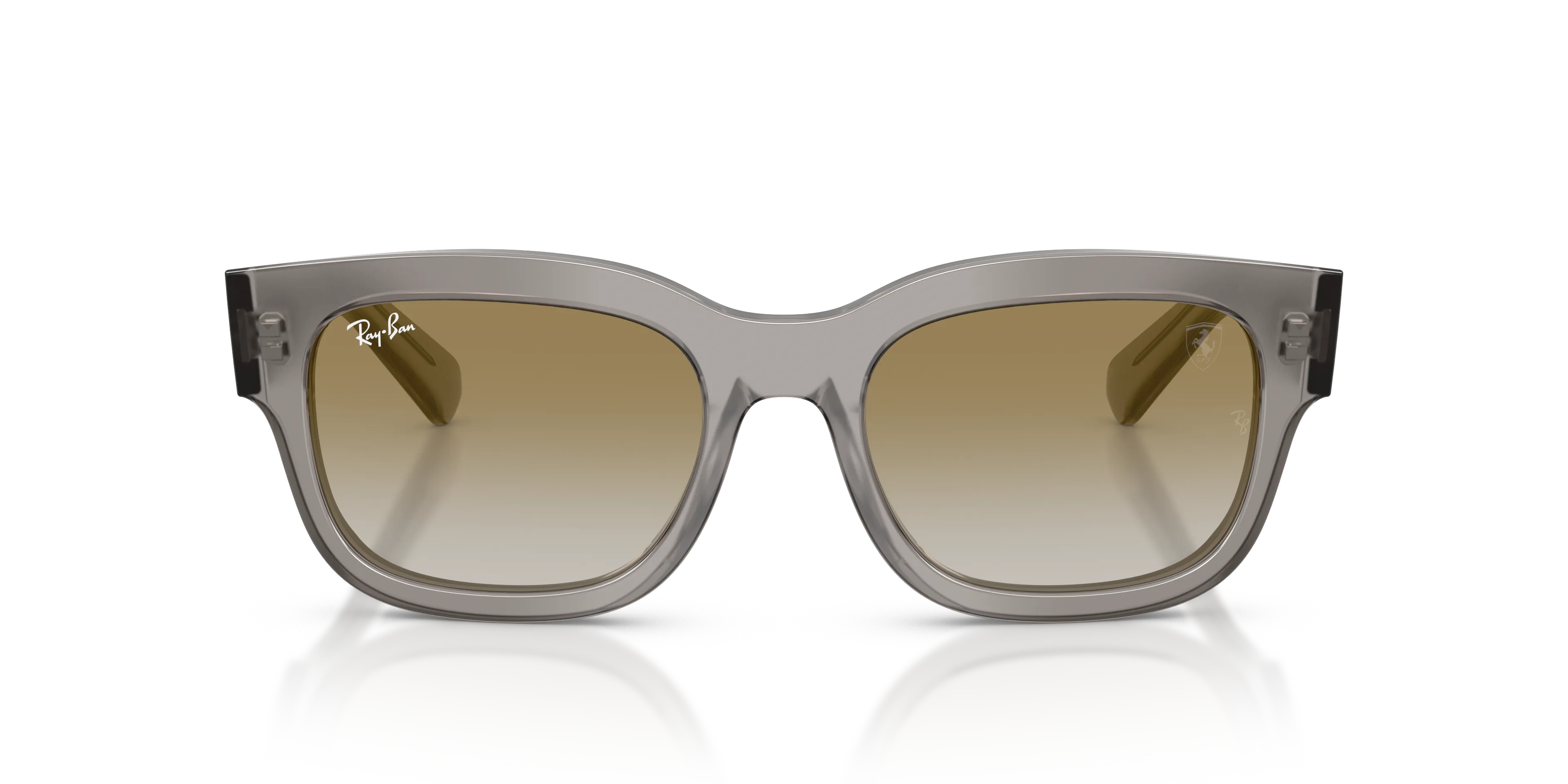 Ray - Ban RB2228M F7046E Occhiali da sole Acetato Grigio Marrone Squadrata Specchiate - immagine 3