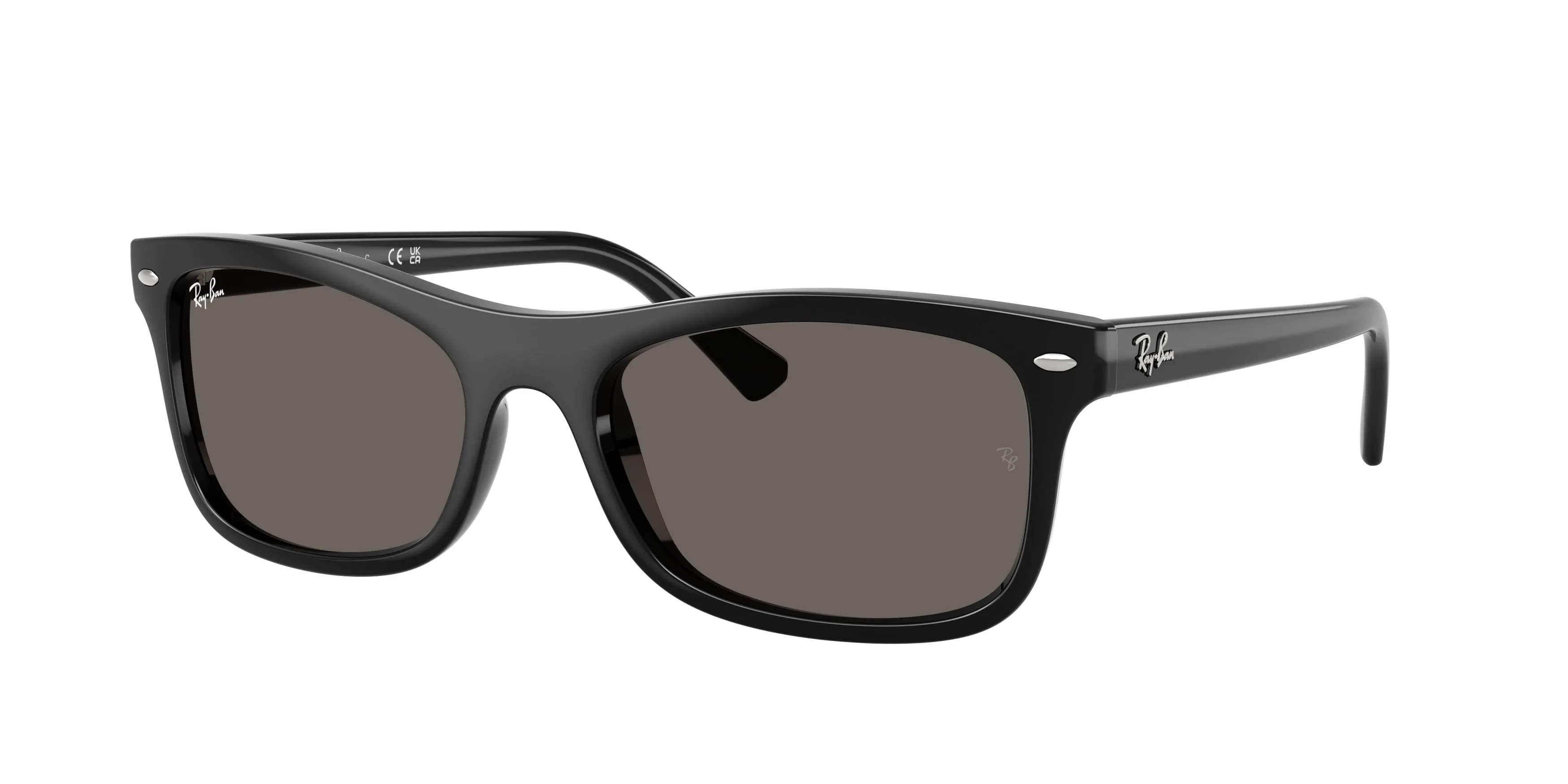 Ray - Ban RB2226 901/B1 Occhiali da sole Acetato Nero Grigio Squadrata Normale - immagine 1