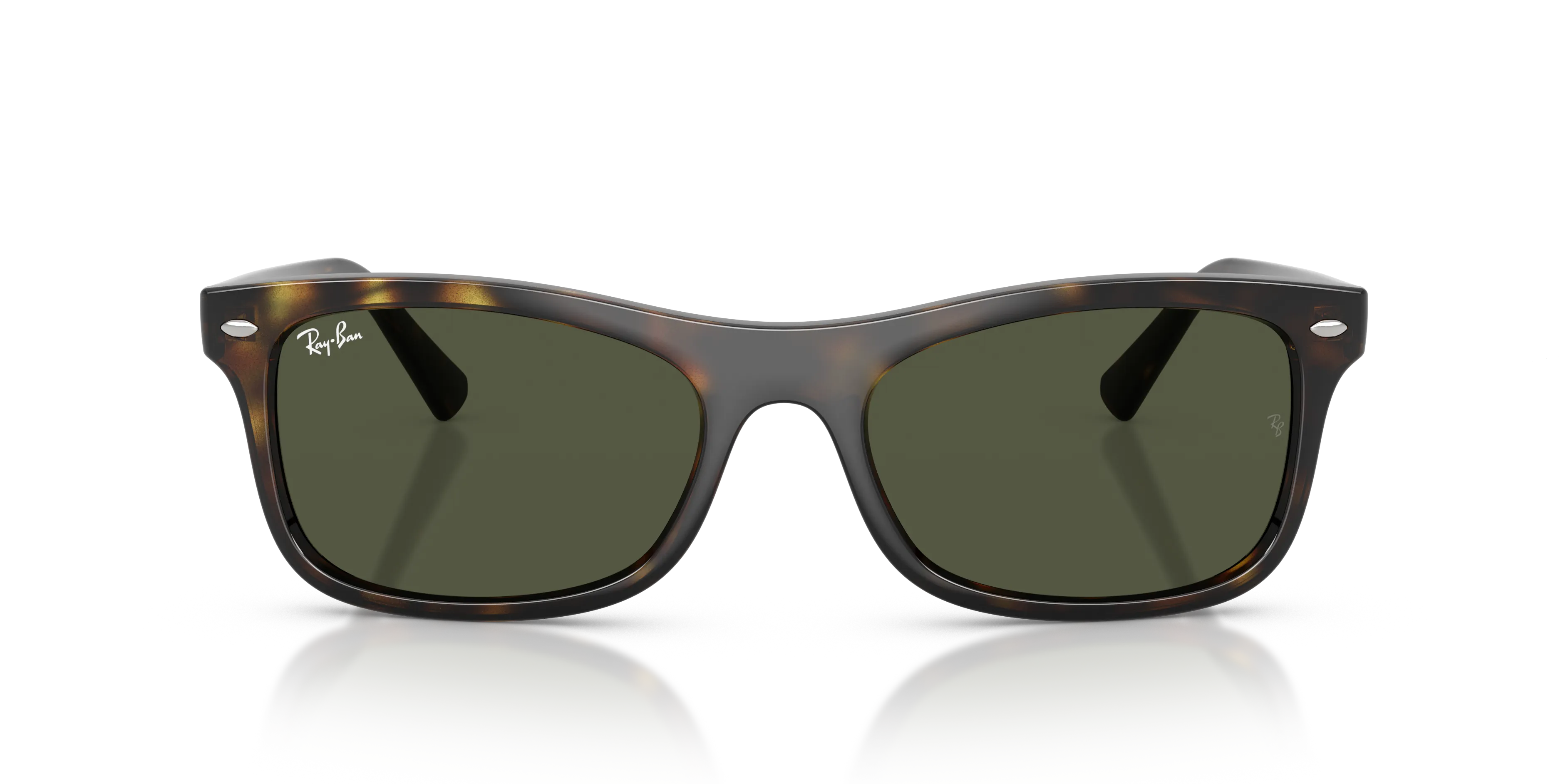 Ray - Ban RB2226 710/31 Occhiali da sole Acetato Tartaruga Verde Squadrata Normale - immagine 3