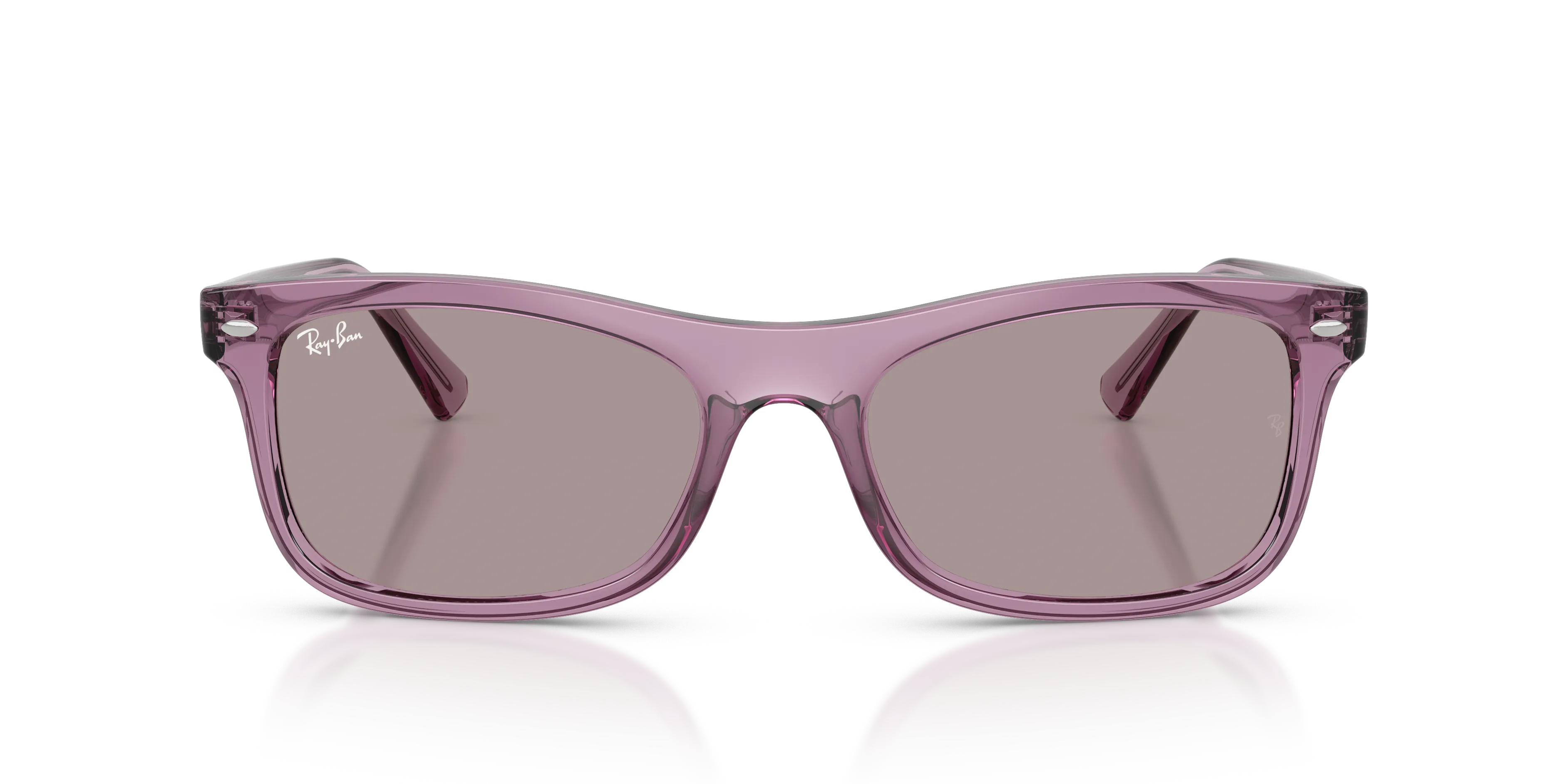 Ray - Ban RB2226 684753 Occhiali da sole Acetato Viola Viola Squadrata Normale - immagine 3