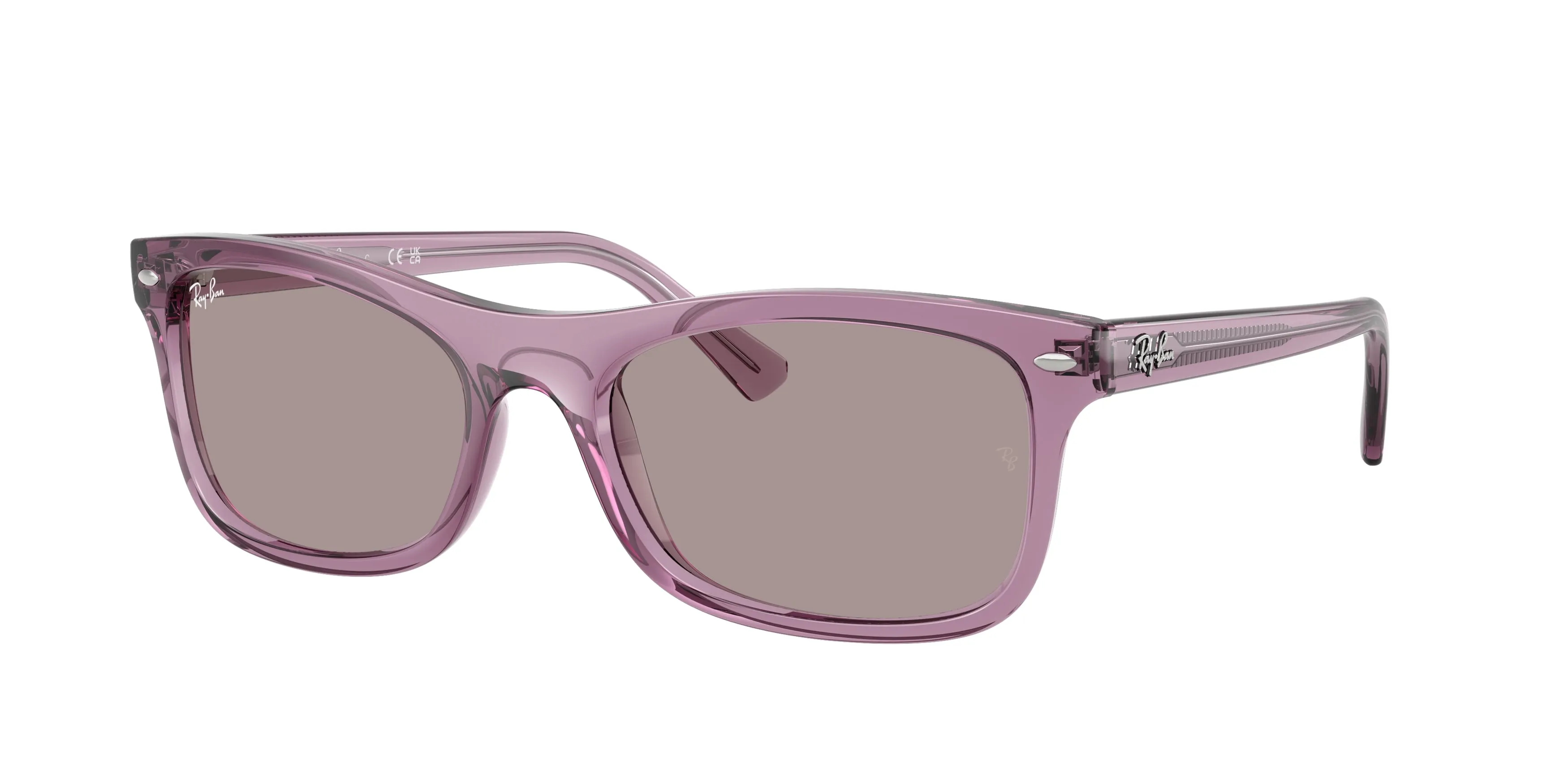 Ray - Ban RB2226 684753 Occhiali da sole Acetato Viola Viola Squadrata Normale - immagine 1