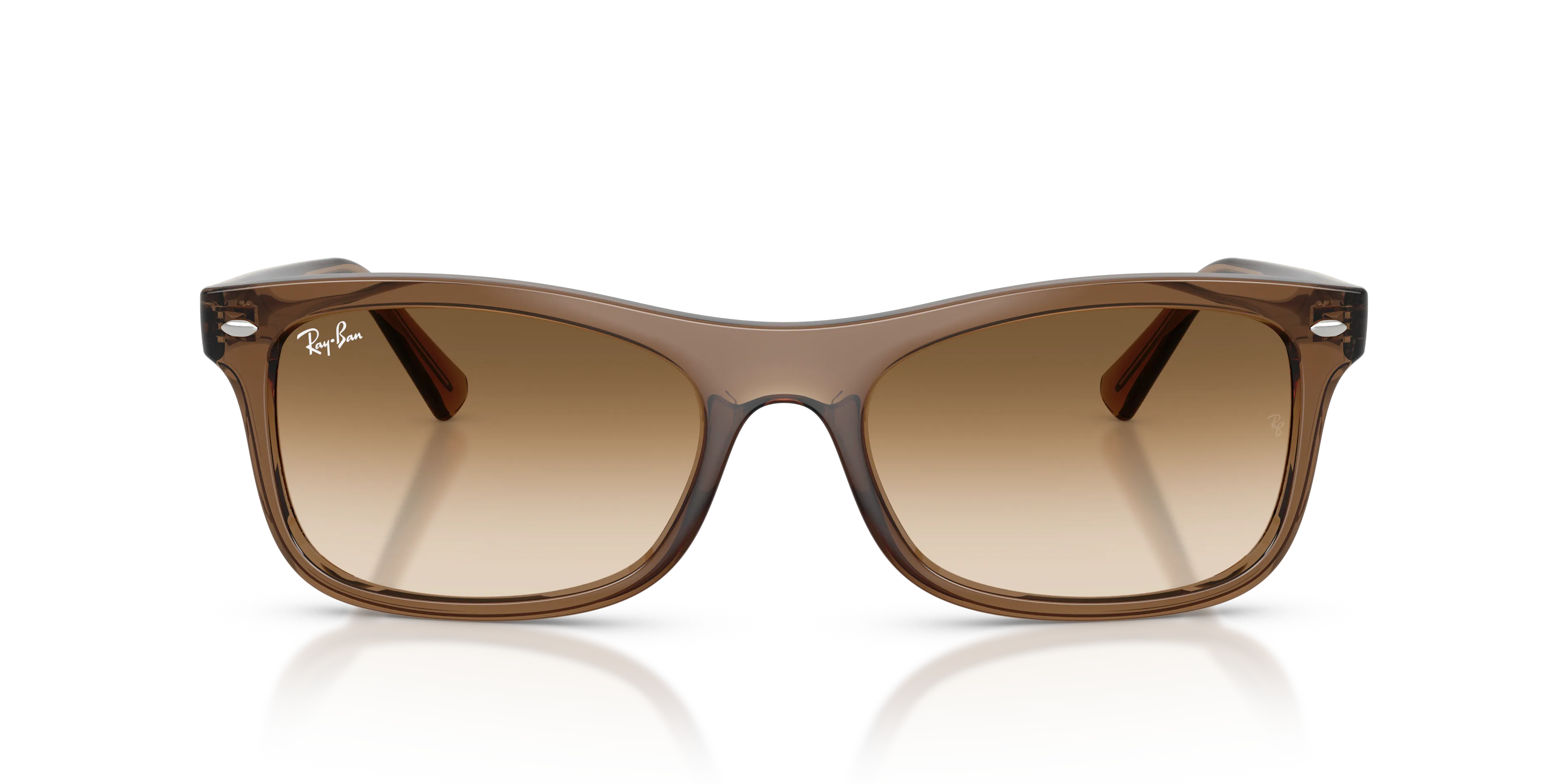 Ray - Ban RB2226 664051 Occhiali da sole Acetato Marrone Marrone Squadrata Normale Sfumato - immagine 3