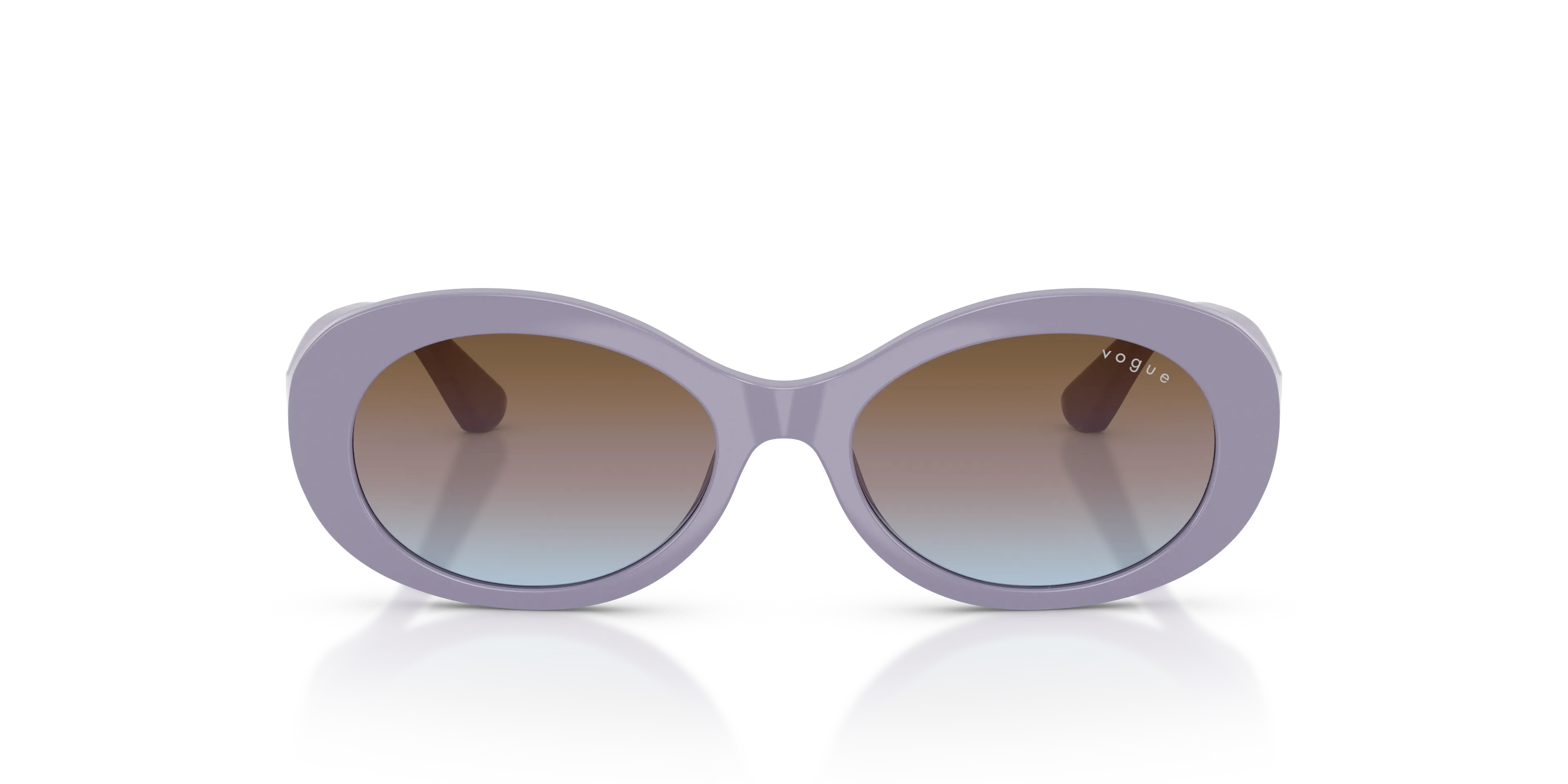 VOGUE EYEWEAR VJ2032 321048 Occhiali da sole bambino Nylon Viola Blu Rotonda Normale Sfumato - immagine 3