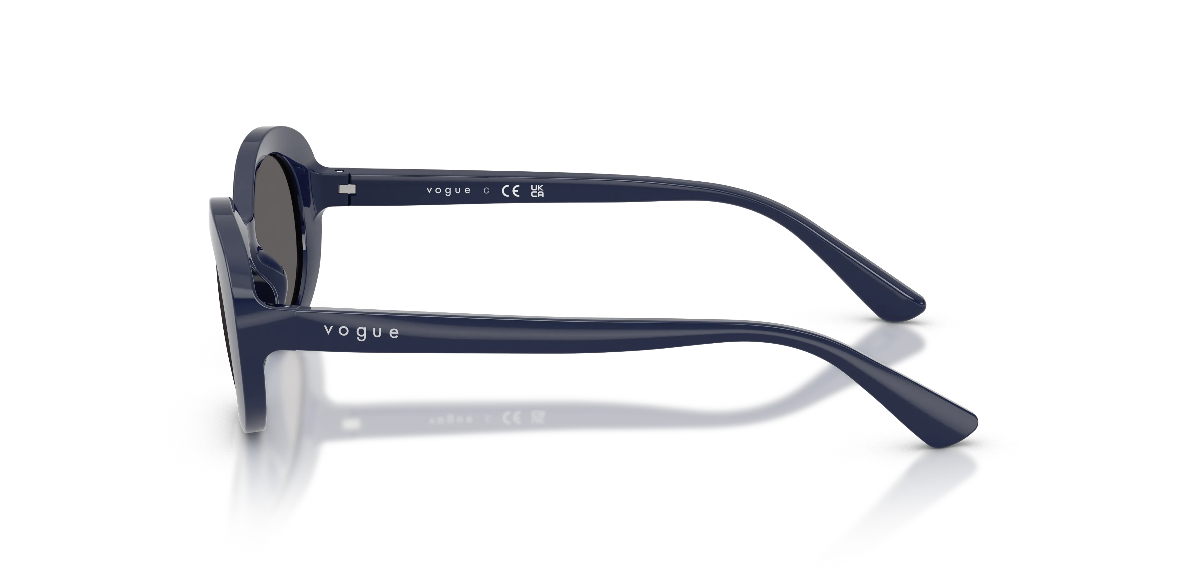 VOGUE EYEWEAR VJ2032 228887 Occhiali da sole bambino Nylon Blu Grigio Rotonda Normale - immagine 4