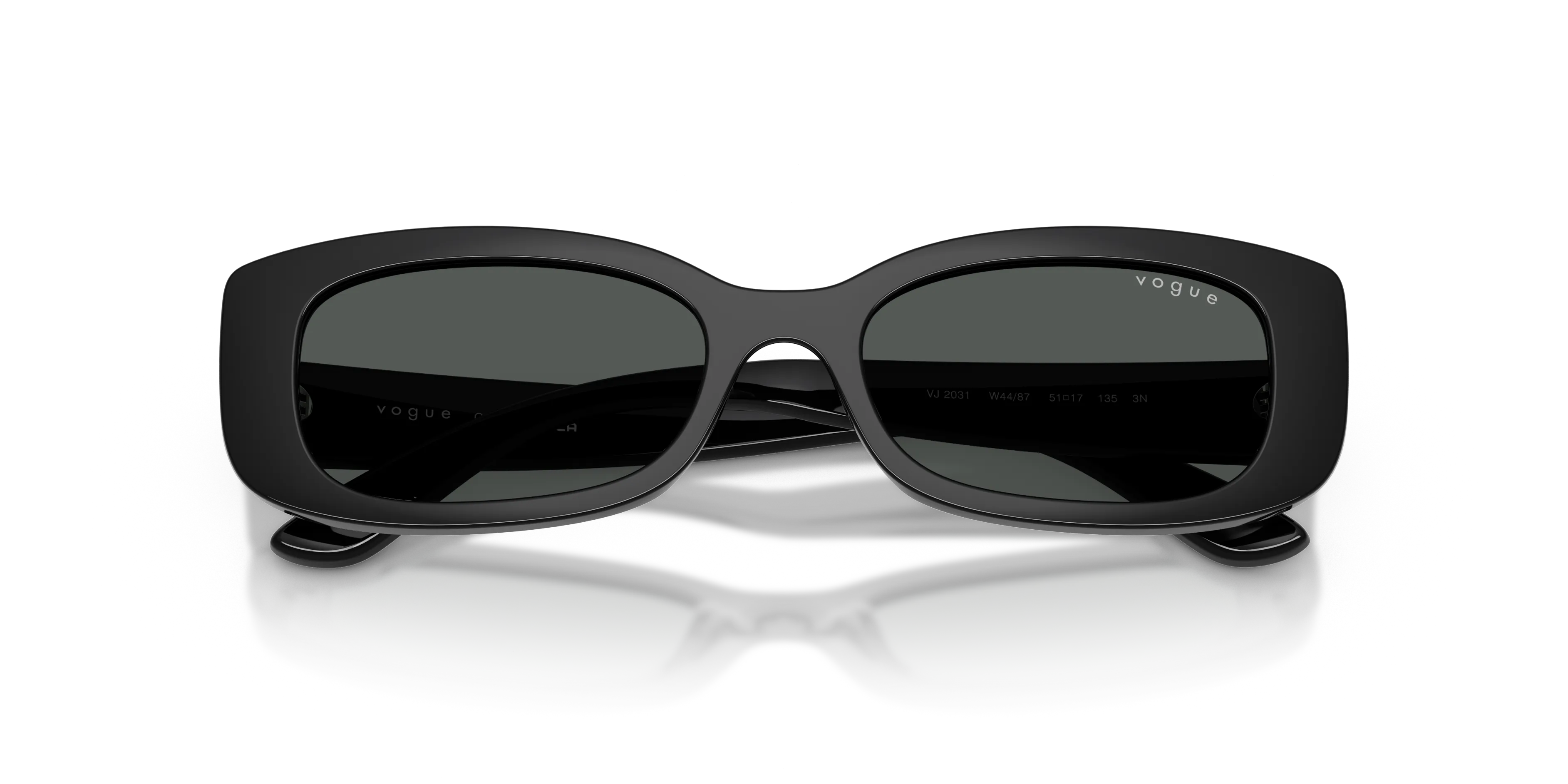 VOGUE EYEWEAR VJ2031 W44/87 Occhiali da sole bambino Nylon Nero Grigio Pillow Normale - immagine 2