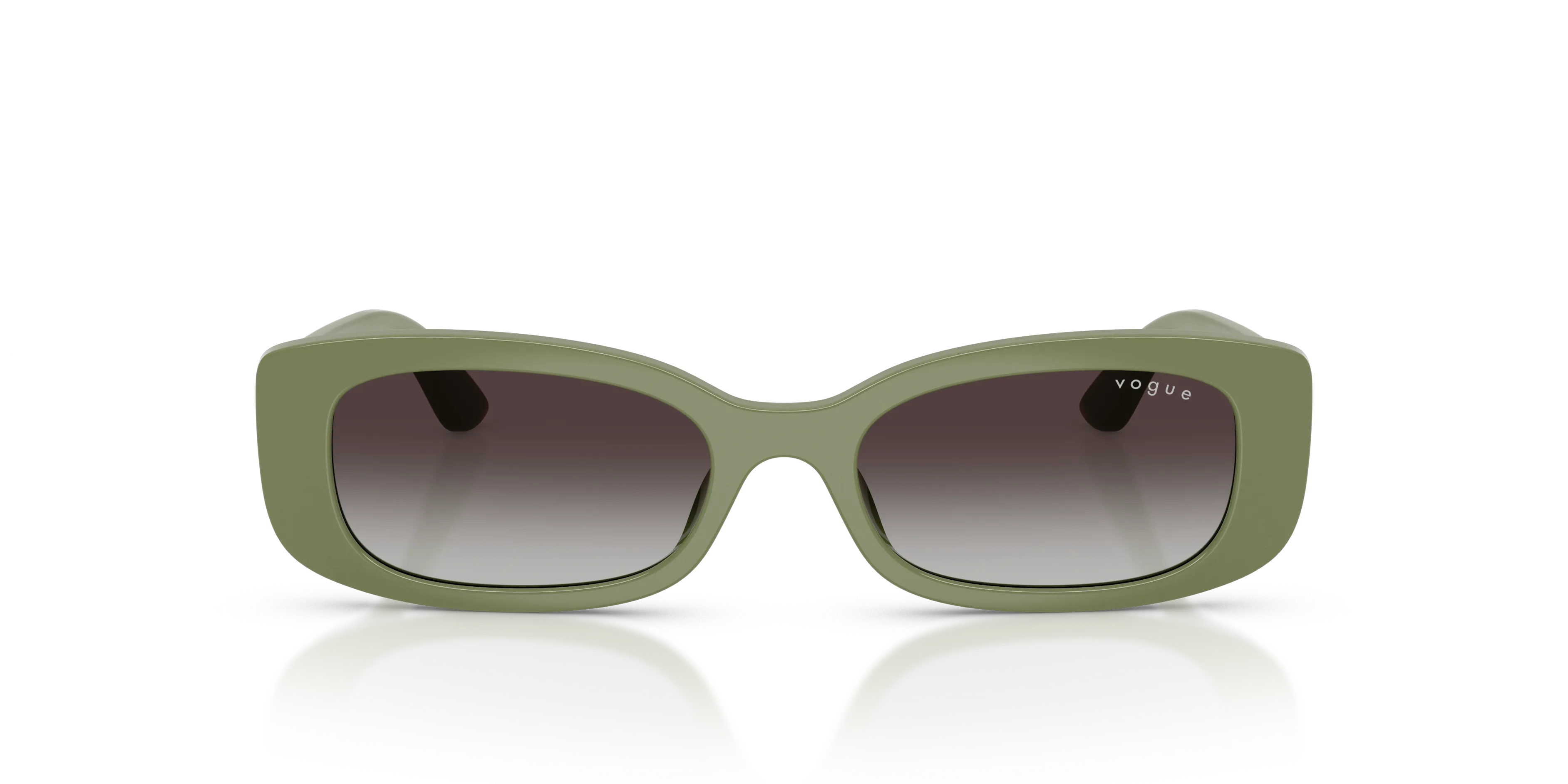 VOGUE EYEWEAR VJ2031 32628G Occhiali da sole bambino Nylon Verde Grigio Pillow Normale Sfumato - immagine 3