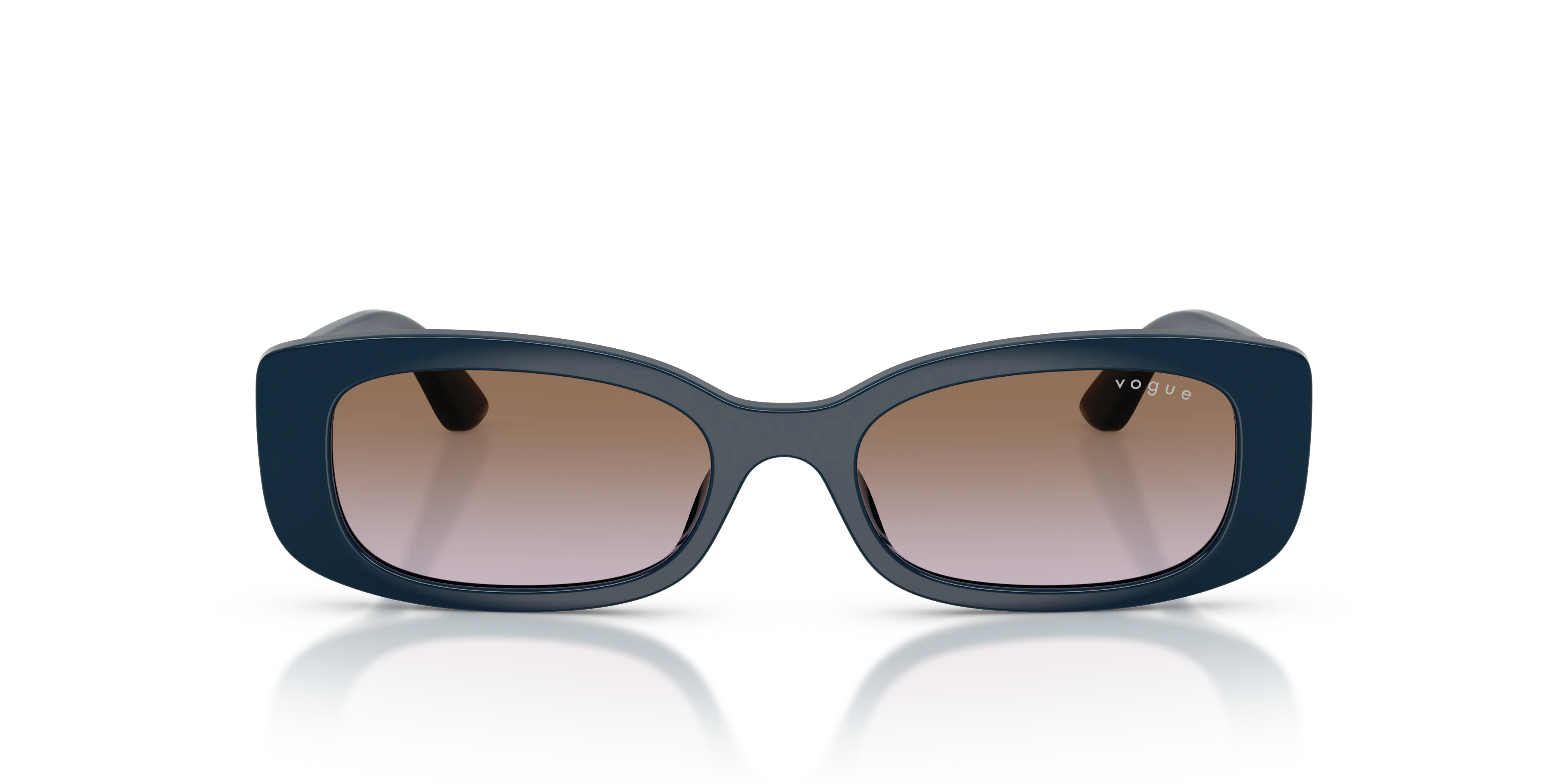 VOGUE EYEWEAR VJ2031 324068 Occhiali da sole bambino Nylon Blu Marrone Pillow Normale Sfumato - immagine 3