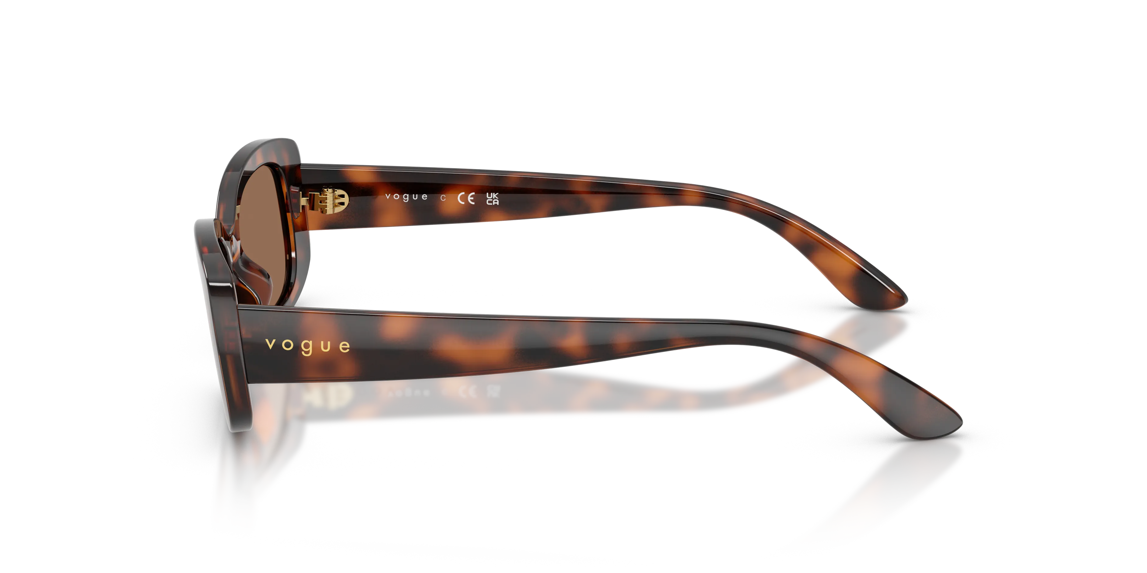 VOGUE EYEWEAR VJ2031 271873 Occhiali da sole bambino Nylon Marrone Marrone Pillow Normale - immagine 4