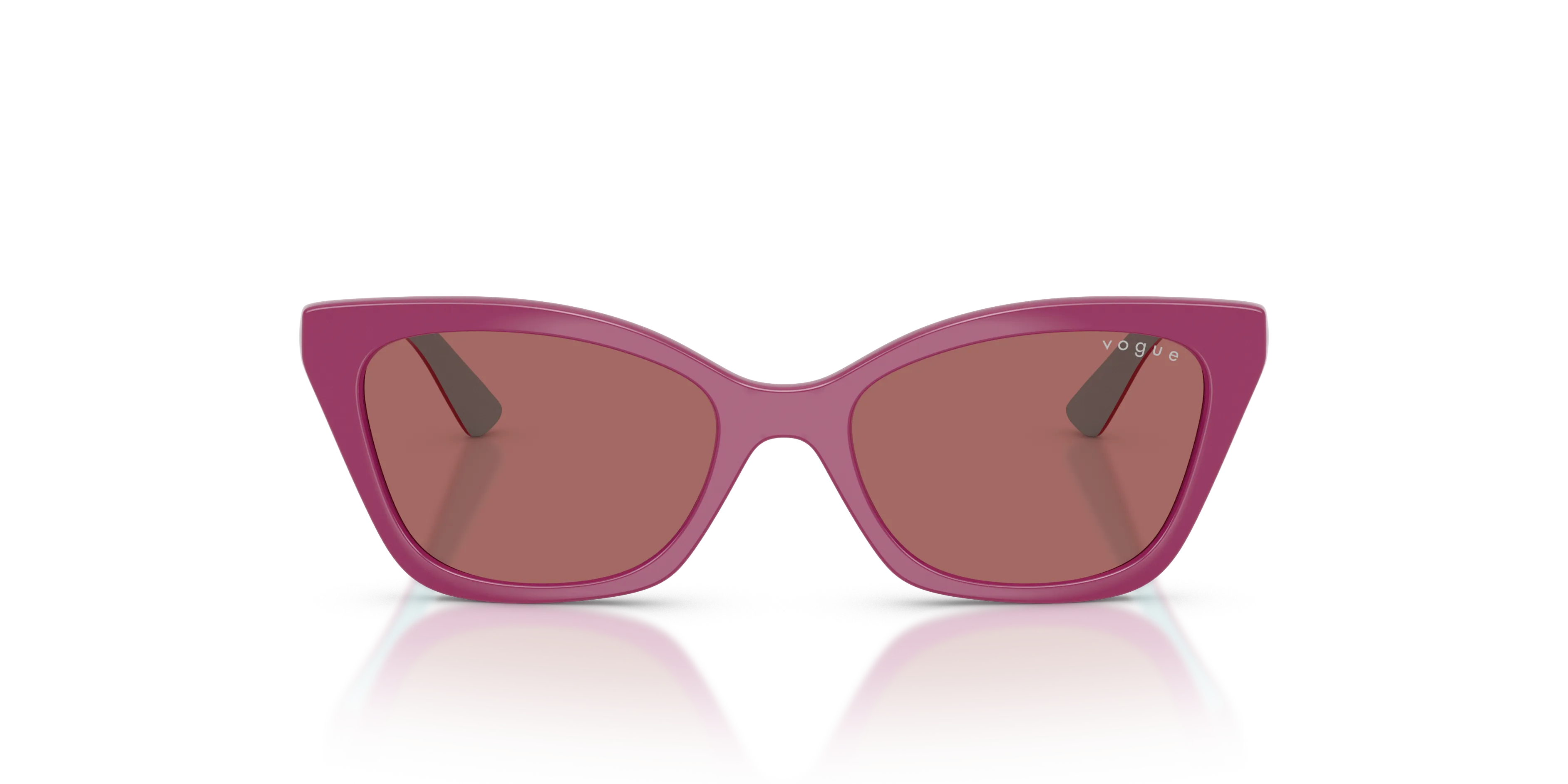 VOGUE EYEWEAR VJ2020 321169 Occhiali da sole bambino Iniettato Viola Viola Cat Eye Normale - immagine 3