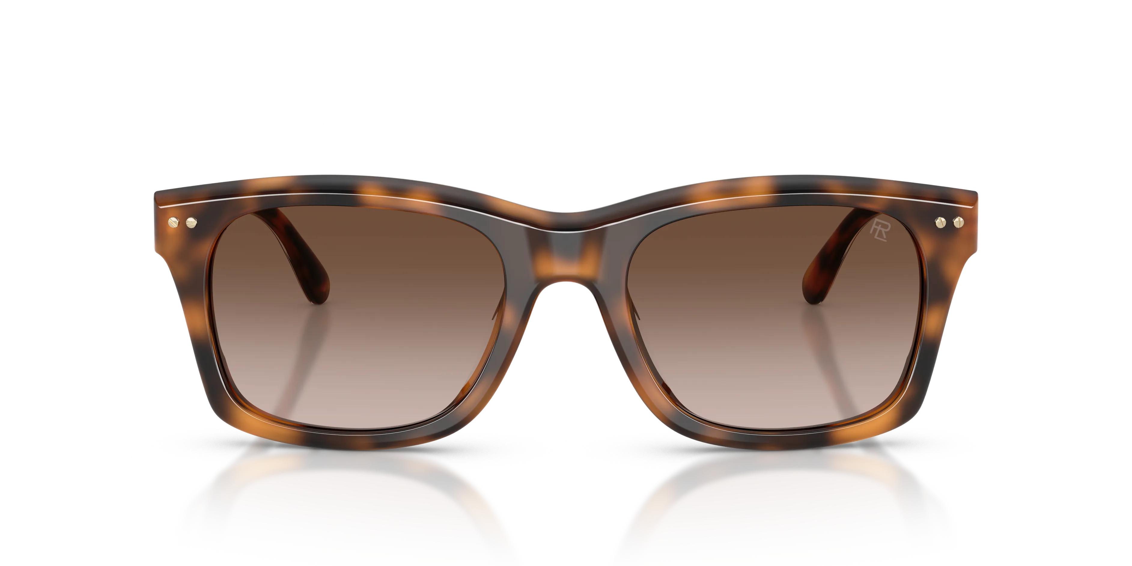 Ralph Lauren RL8237U 608913 Occhiali da sole Acetato Tartaruga Marrone Squadrata Normale Sfumato - immagine 3