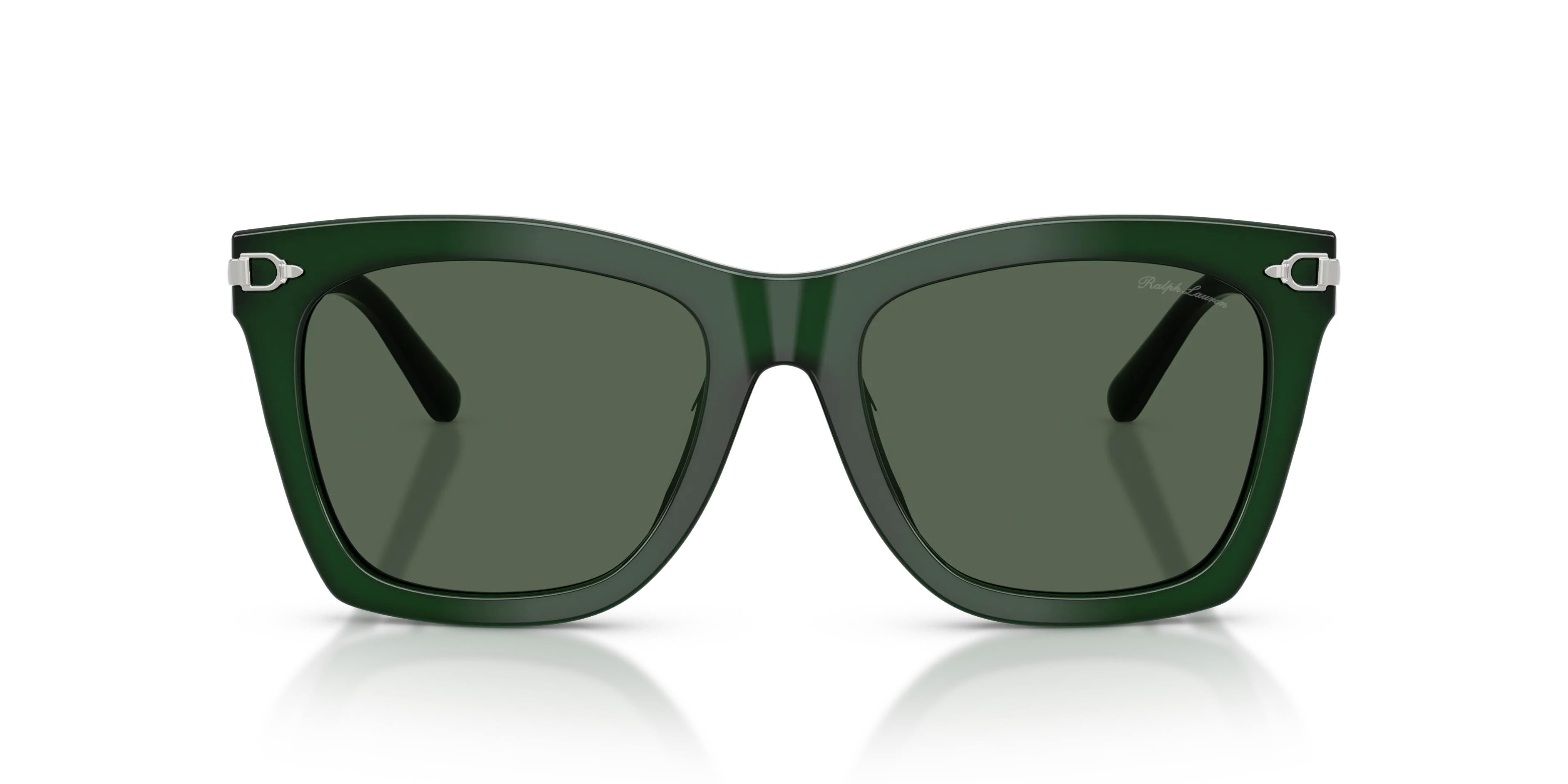 Ralph Lauren RL8235U 630471 Occhiali da sole Acetato Verde Verde Squadrata Normale - immagine 3